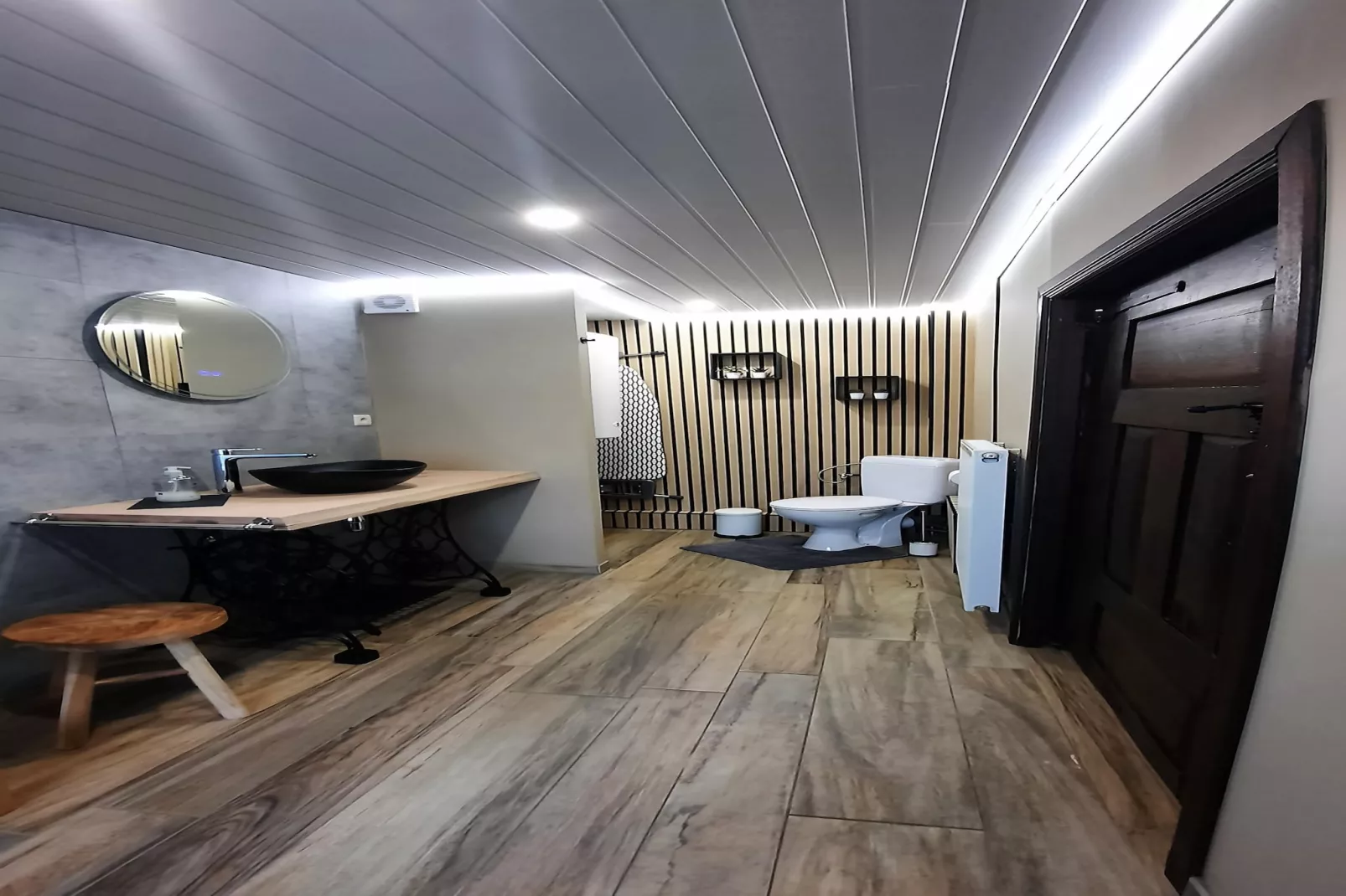 Au bout du circuit-Badkamer