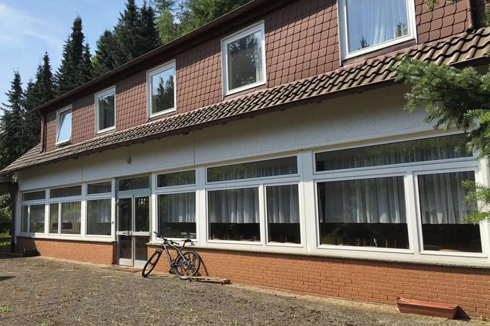 Landhaus Friedensthal-Buitenkant zomer