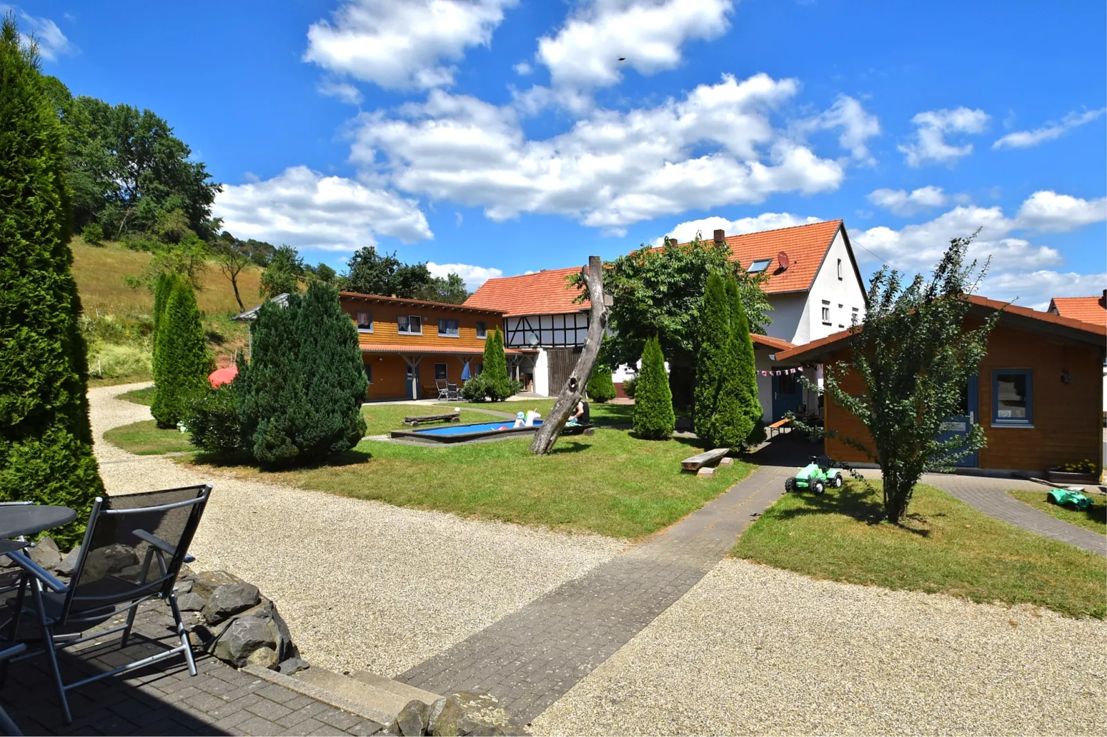 Am Ferienbauernhof - FW 1-Buitenkant zomer