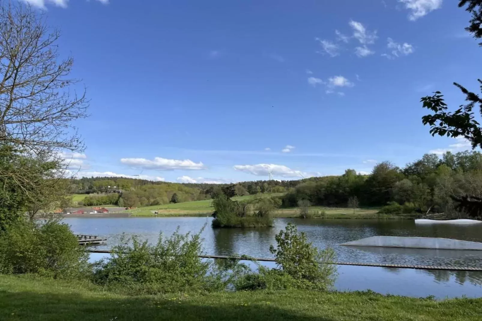 Seepark Kirchheim-Gebieden zomer 20km