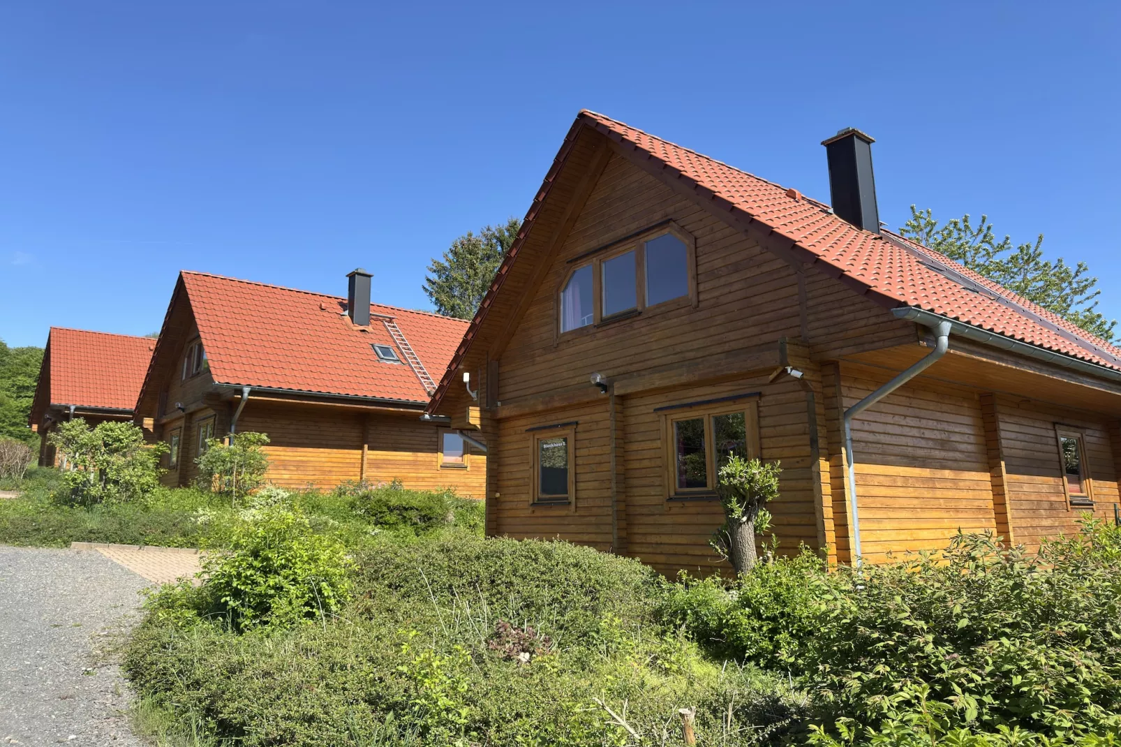 Blockhaus I-Buitenkant zomer