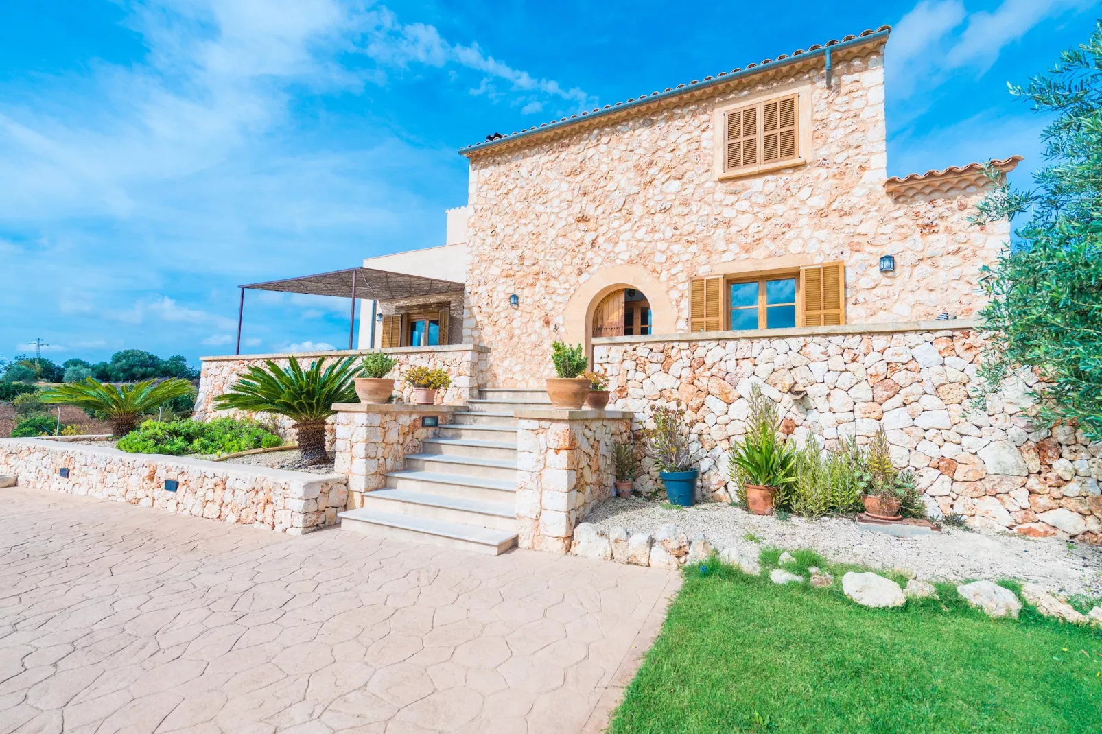 Casa Puig De Na Franquesa-Buitenkant zomer