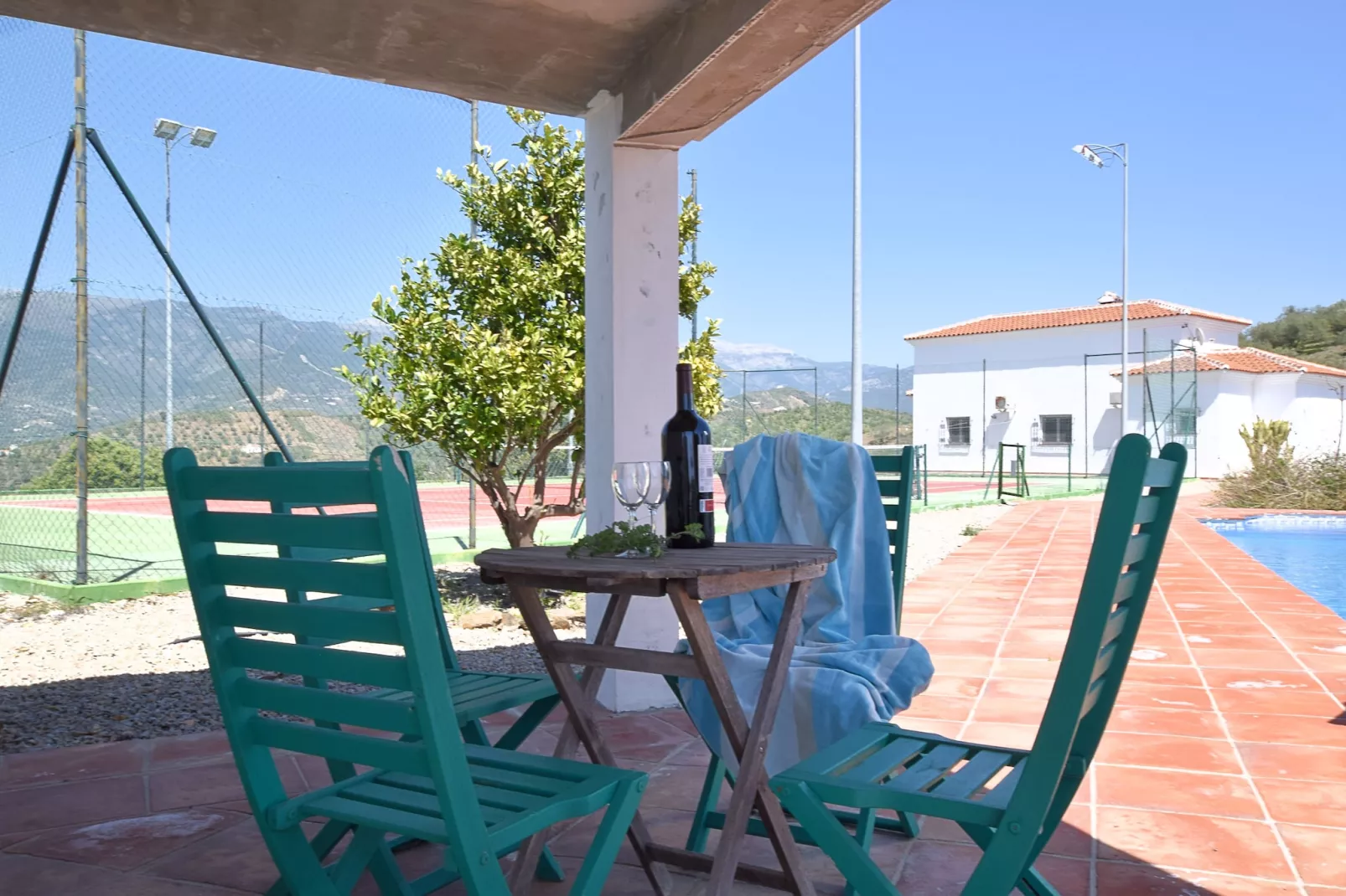 Villa Bandoleros-Terrasbalkon