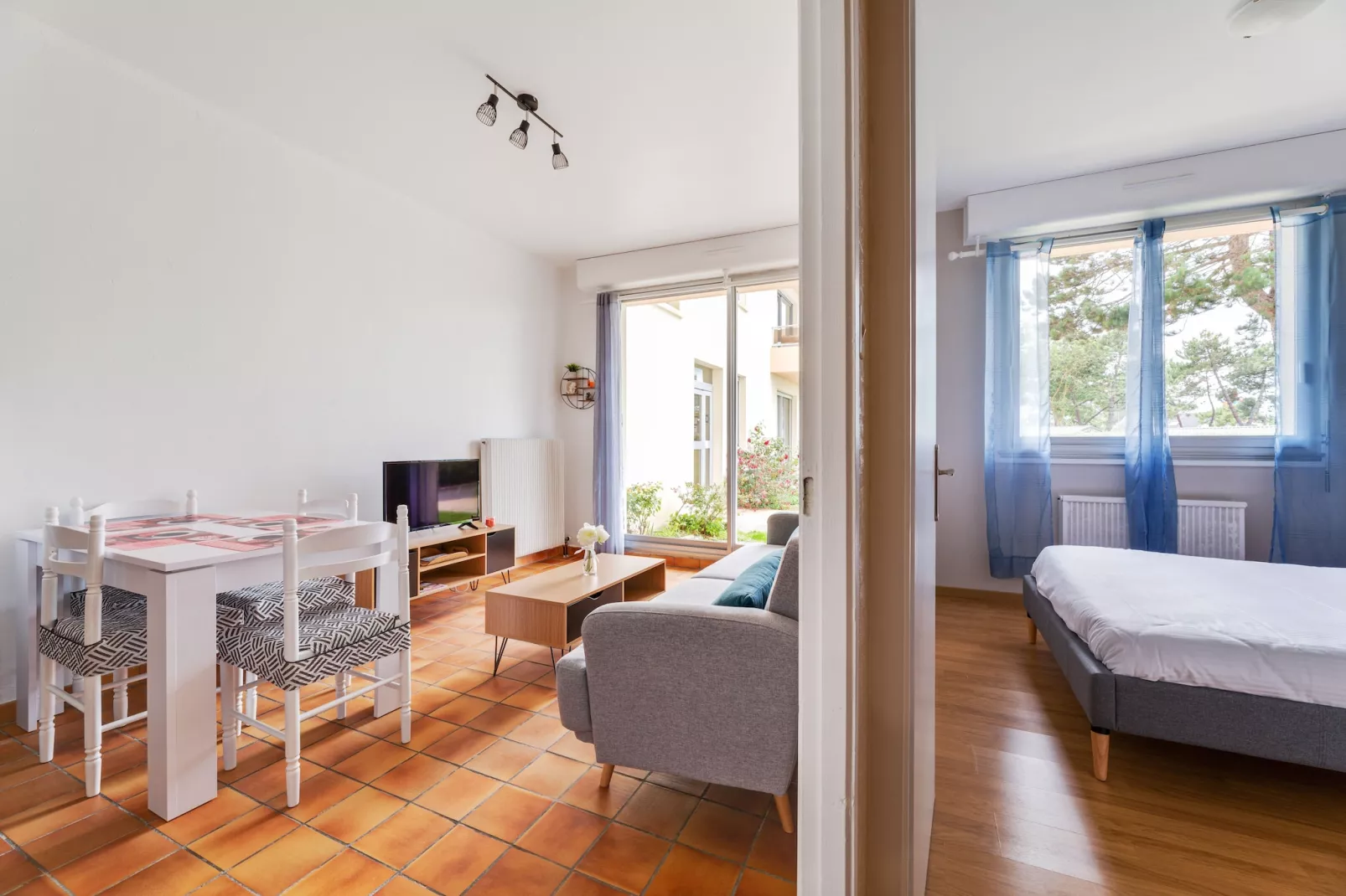 Residence du Port de Joncal-Woonkamer