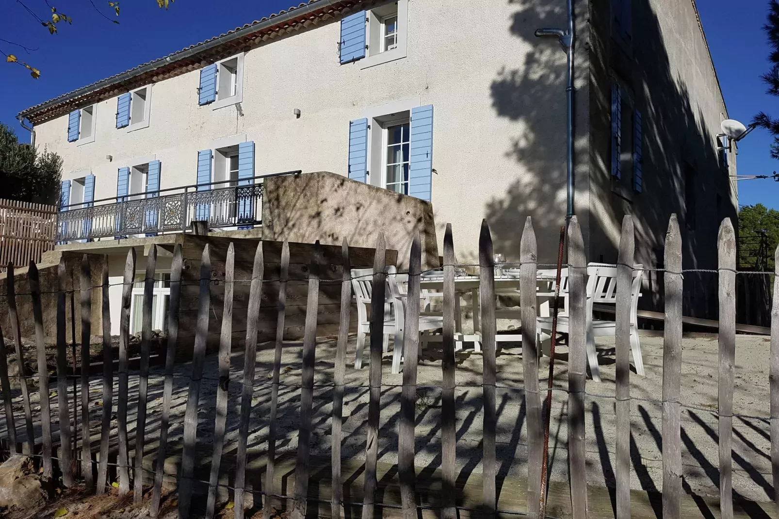 Gîte de luxe dans les vignes 4-Terrasbalkon