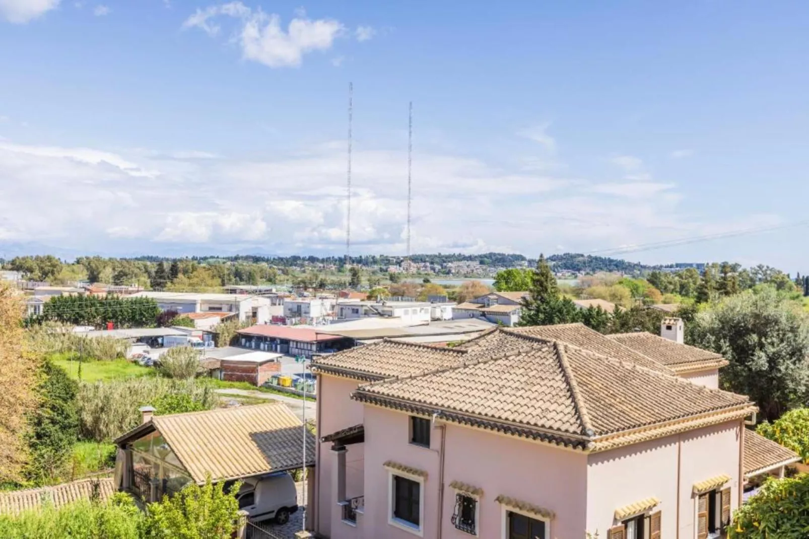 Benitses Apartment Corfu-Gebieden zomer 20km