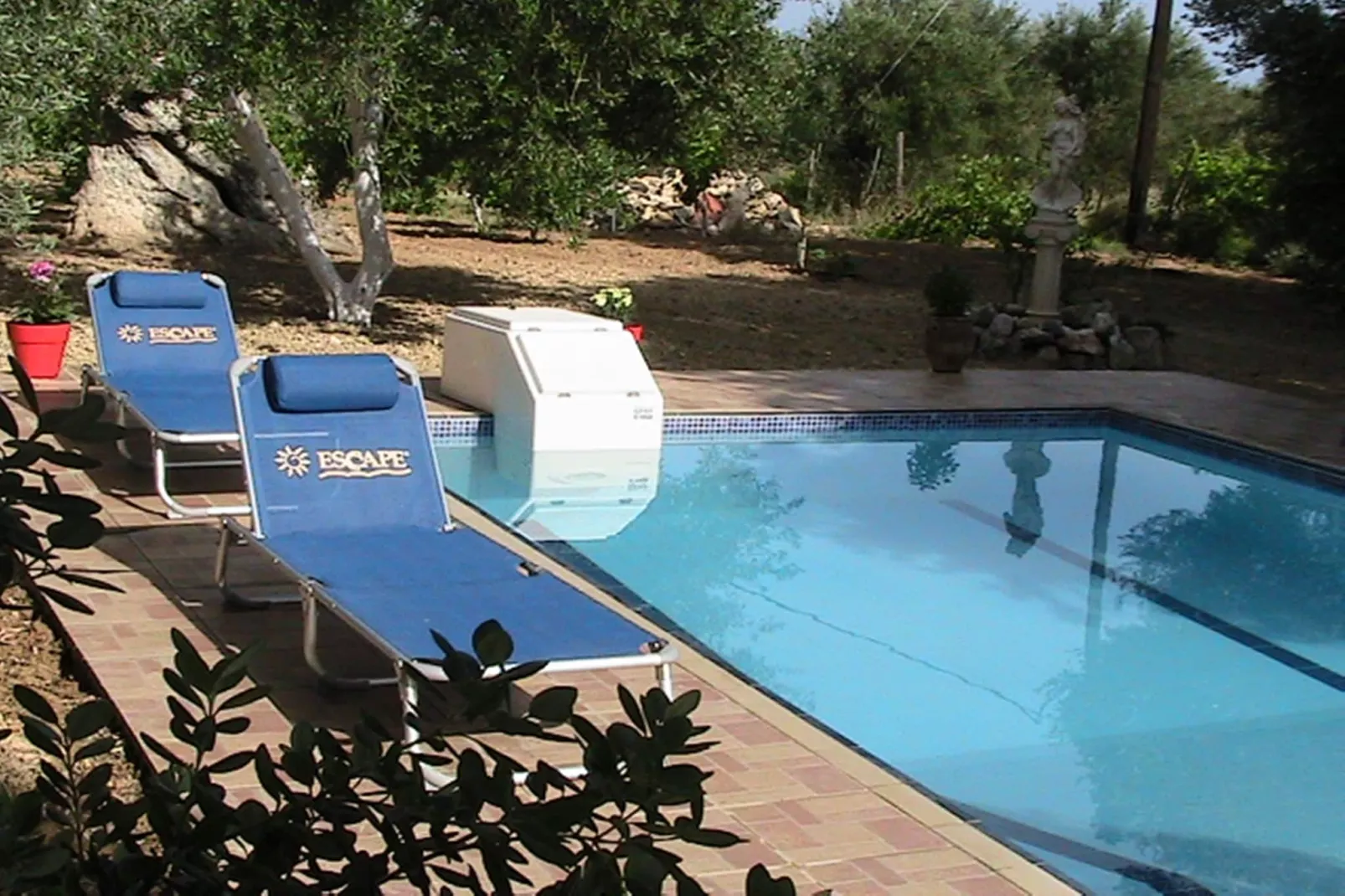 Villa Afroditi-Buitenkant zomer