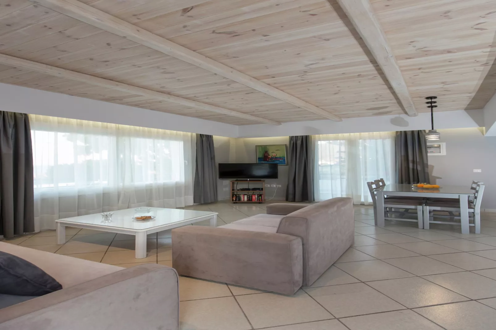 Villa Vasiliki-Woonkamer