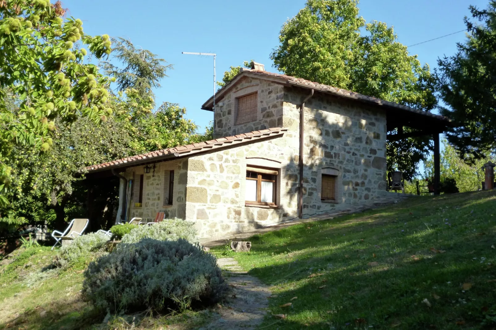 Baita del Por Azzolo-Buitenkant zomer