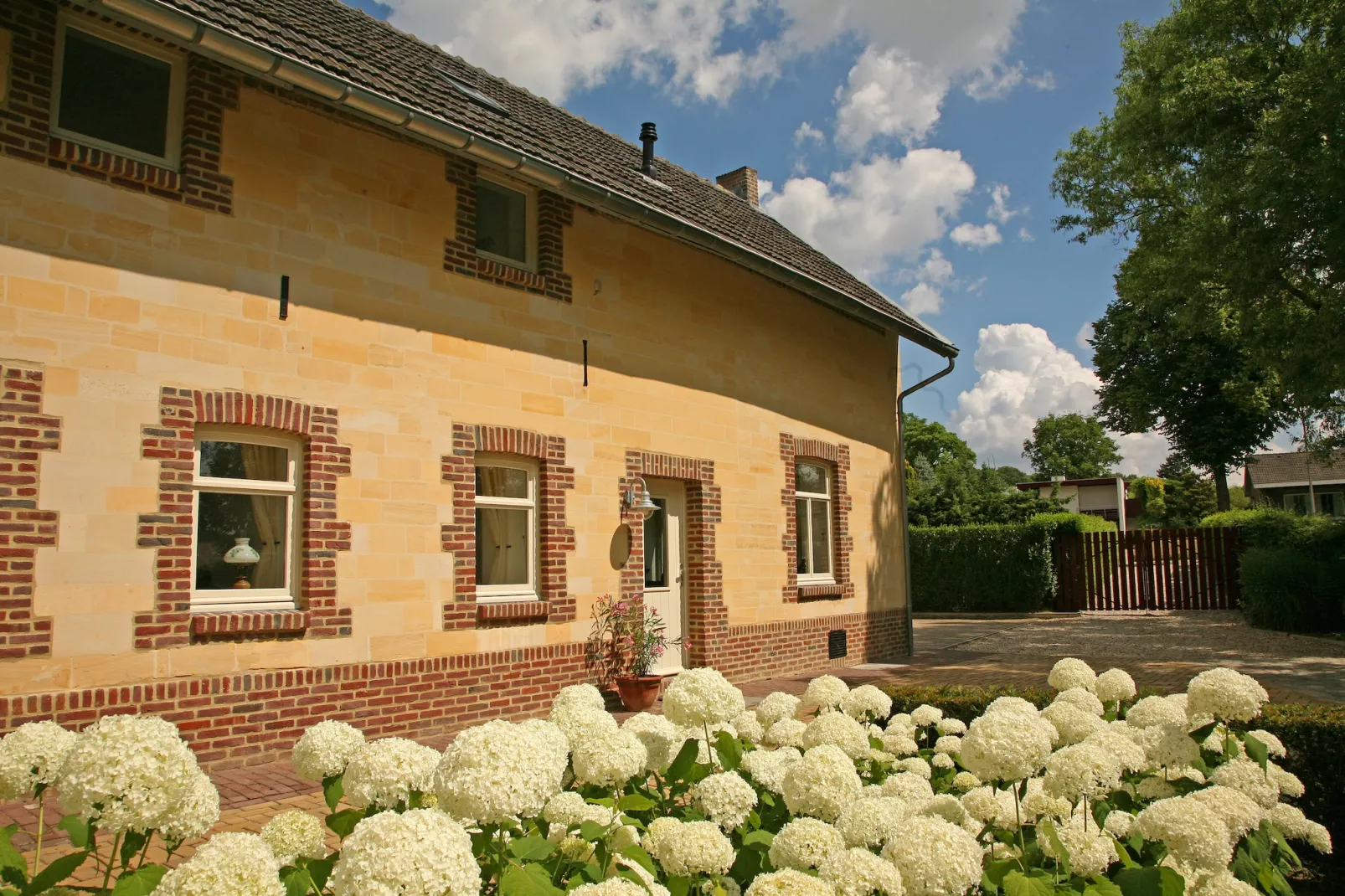 Hoeve in gunne winkel 2-Buitenkant zomer