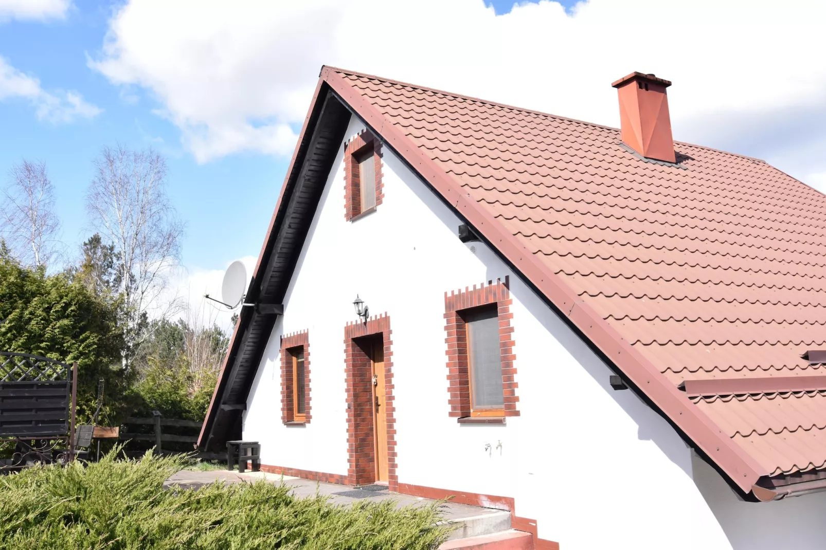 Holiday flat in Kiedrowice-Buitenkant zomer