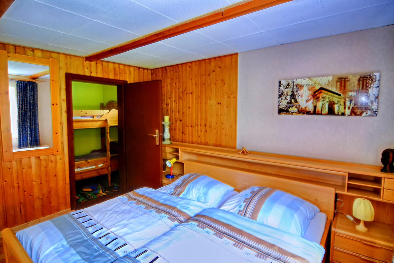 Chalet am Bergflüsschen-Slaapkamer