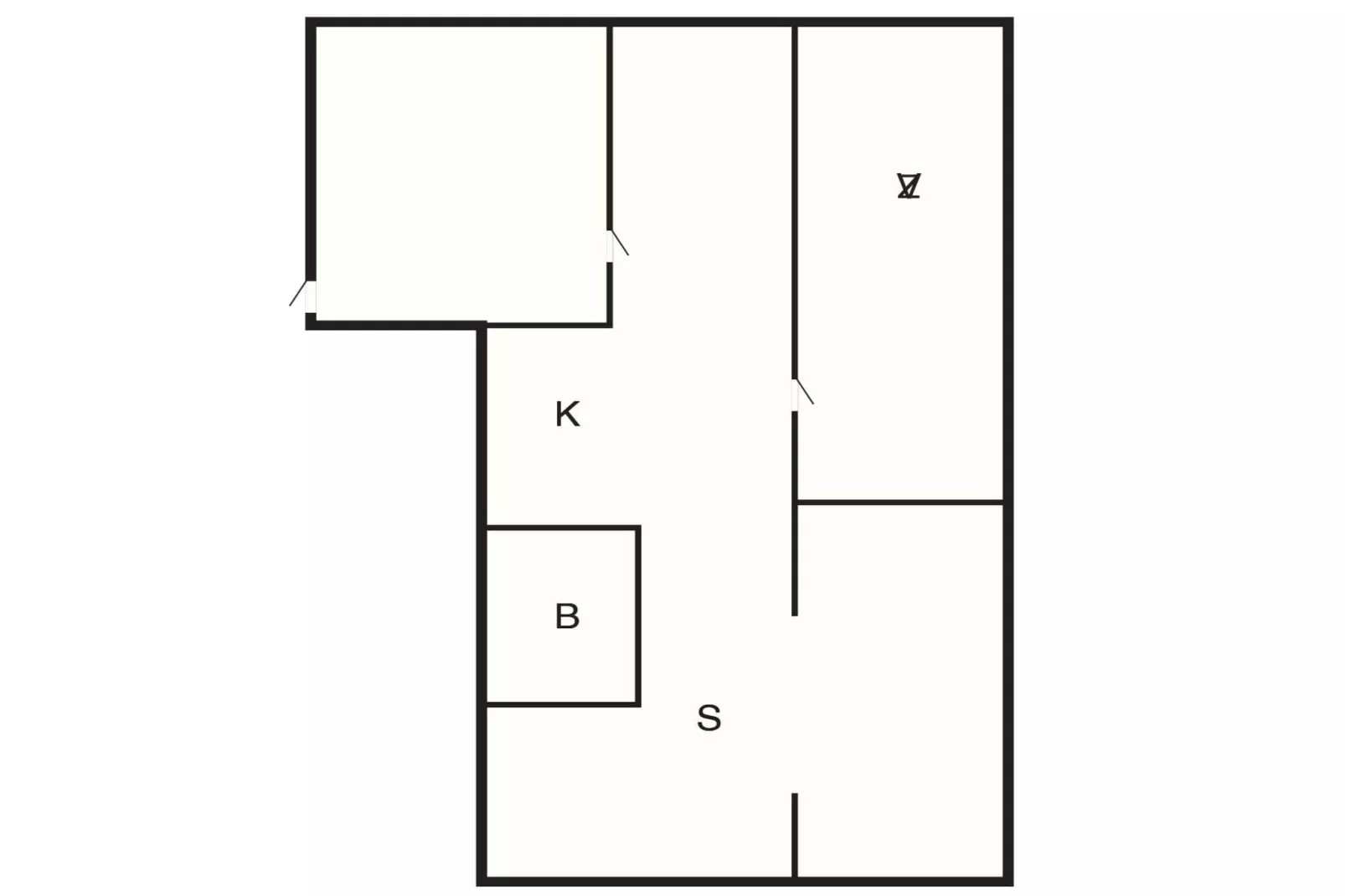 2-4 pers.m/havudsigt-Uitzicht