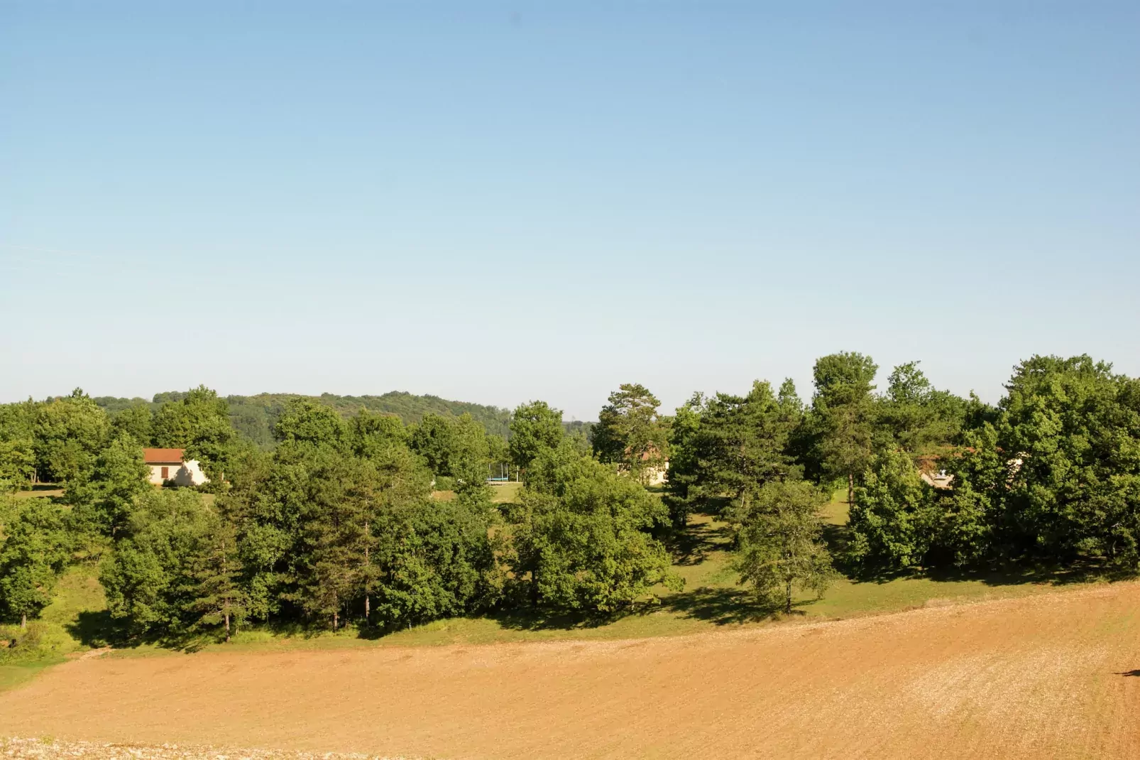 Salignac-Gebieden zomer 1km