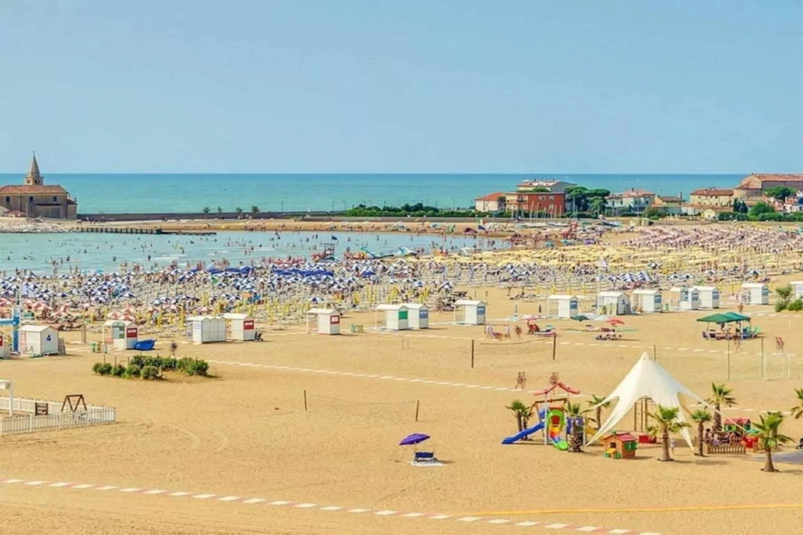 La Zattera 314-Gebieden zomer 1km