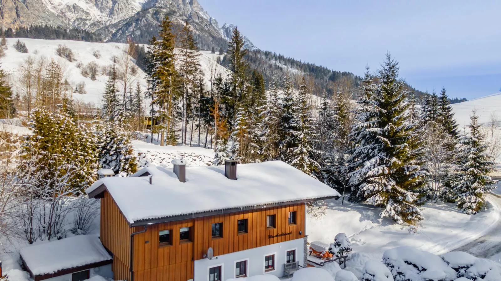 Haus Weissbach-Exterieur winter