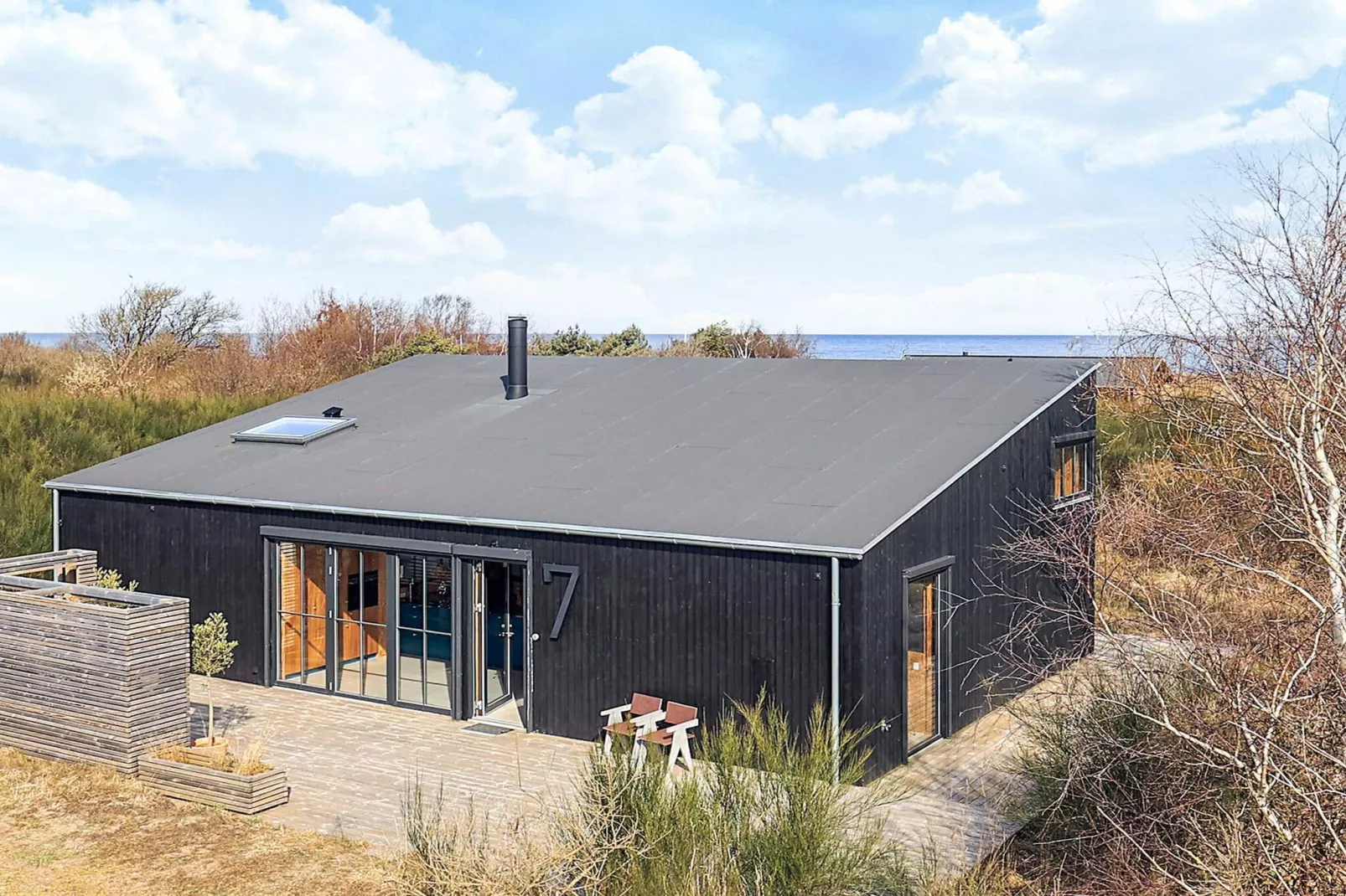 5 sterren vakantie huis in Sjællands Odde-Waterzicht
