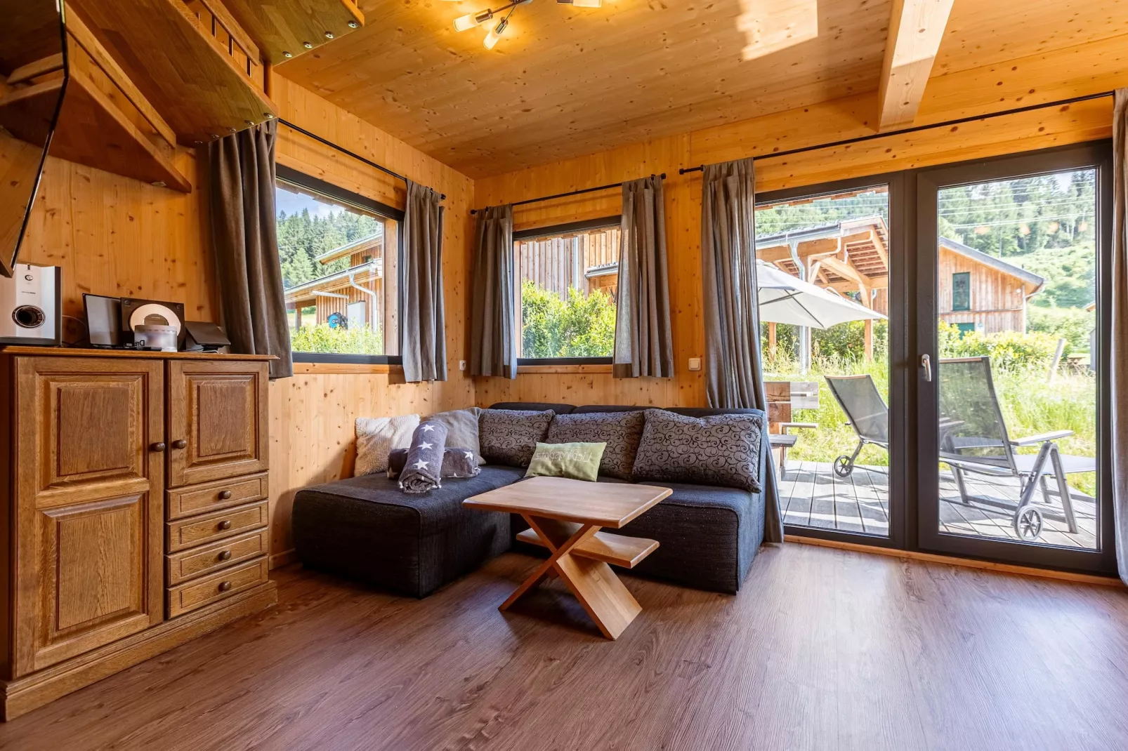 Kreischberg Chalet 29a-Woonkamer