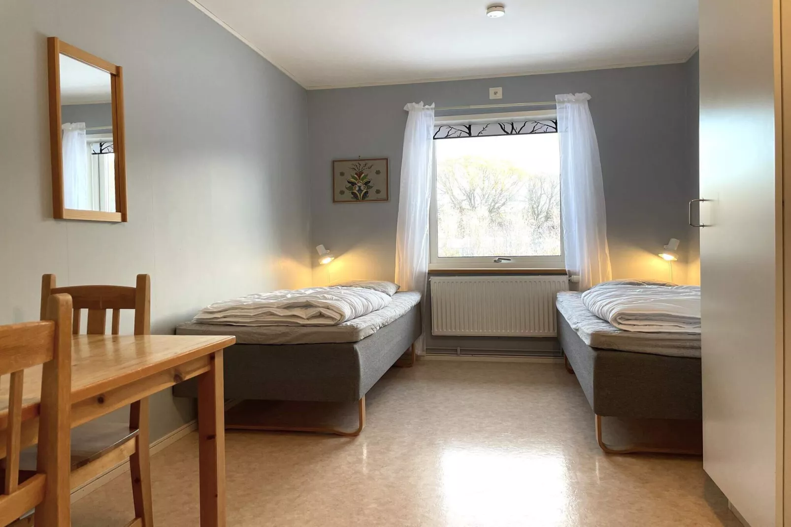 Tvåbäddsrum, delad dusch, husdjursvänlig-Binnen