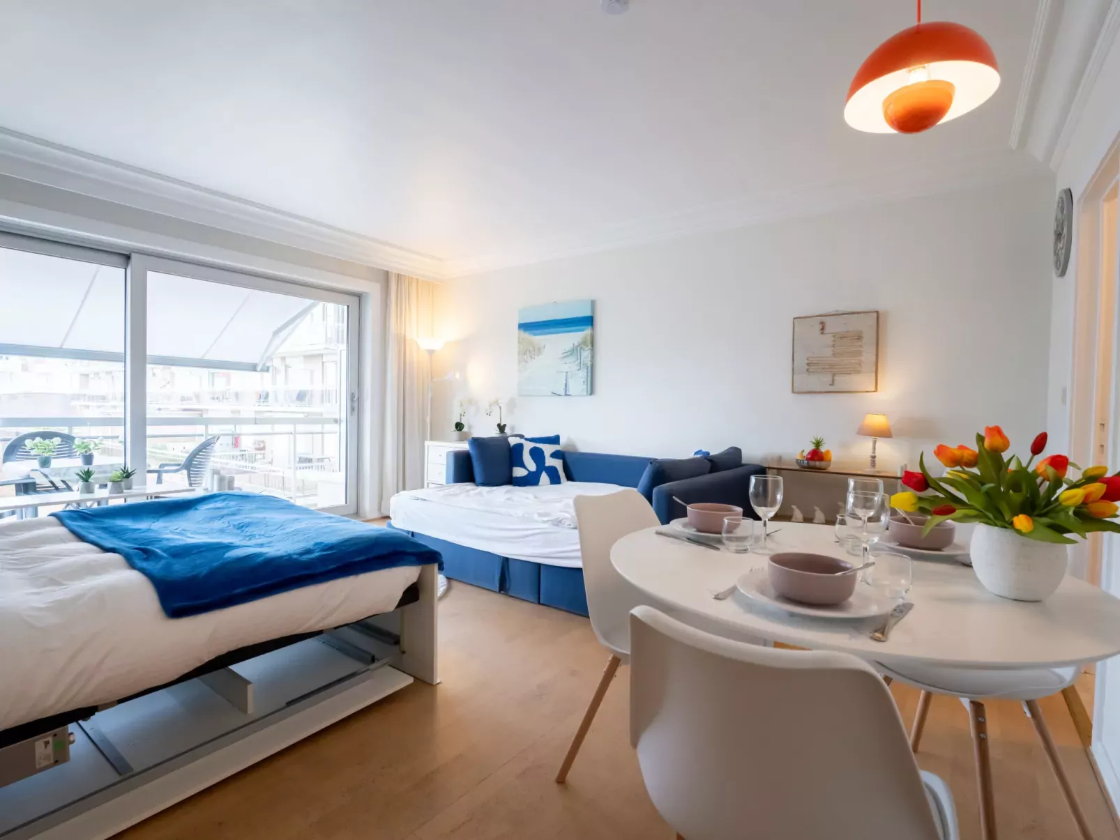 Cosy @ the beach studio with pool