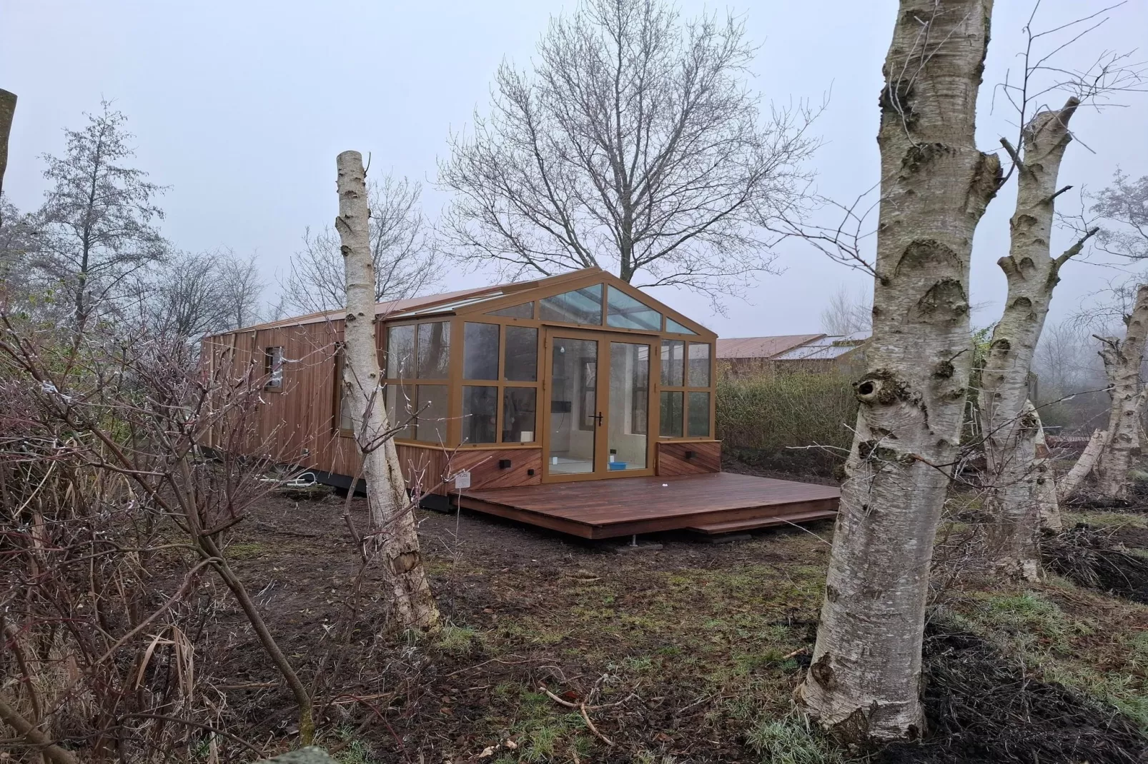 Large Green House 4 persoons