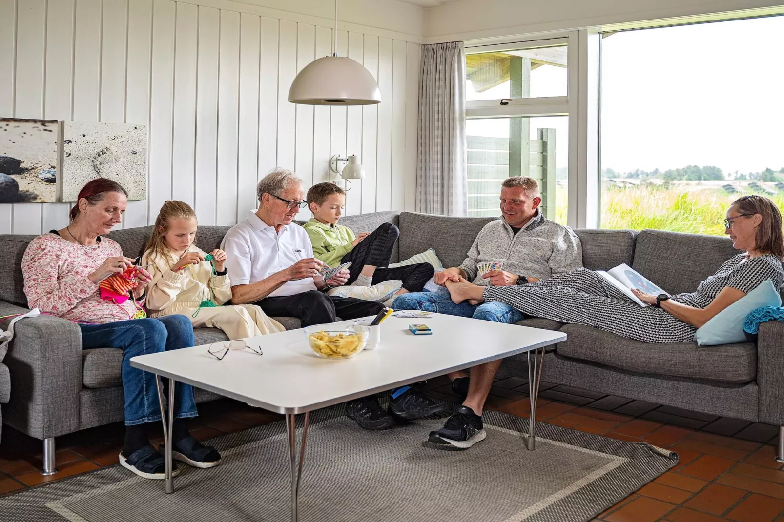 6 persoons vakantie huis op een vakantie park in Hanstholm-Binnen