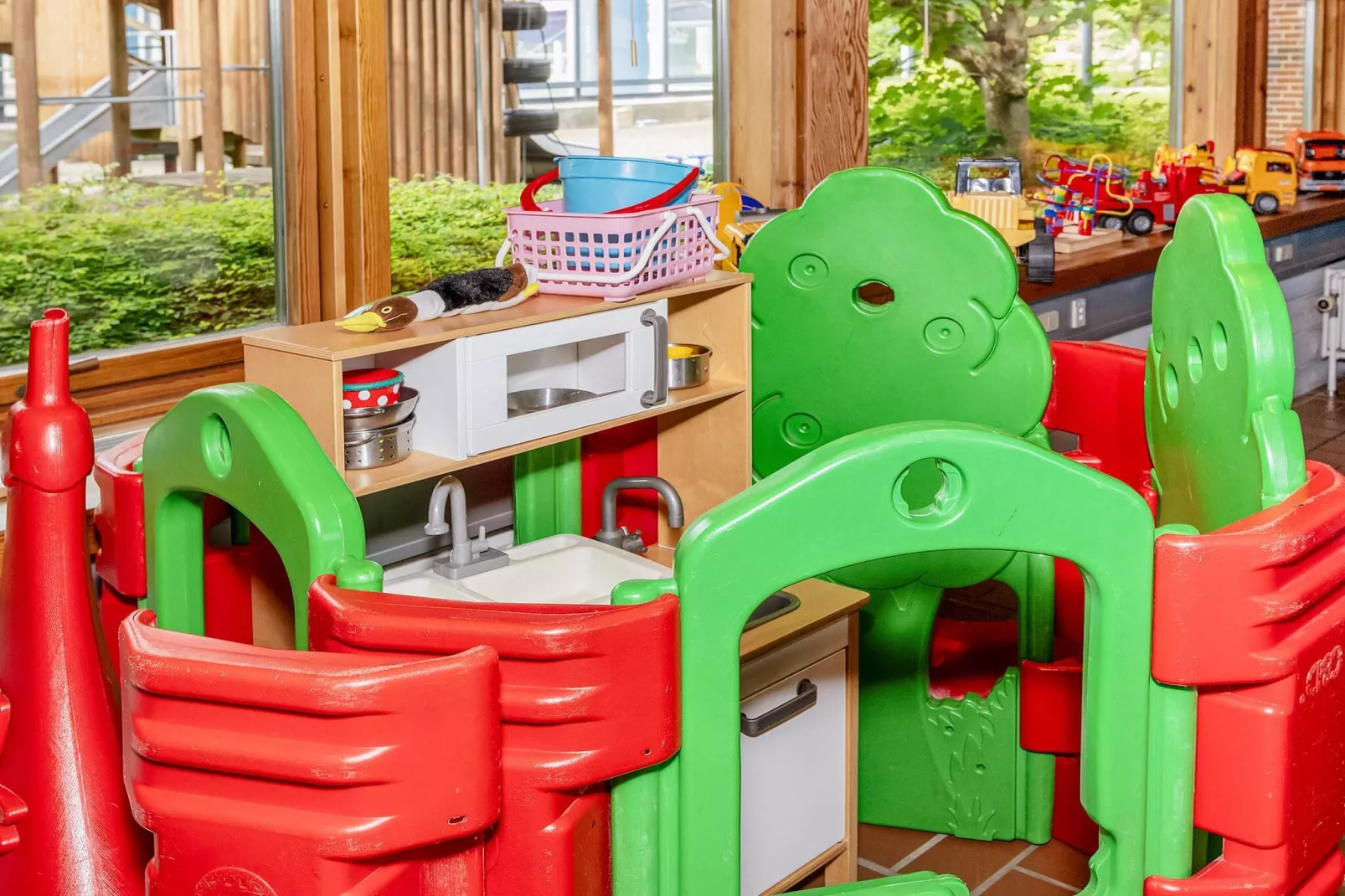 6 persoons vakantie huis op een vakantie park in Hanstholm-Zonnekamer