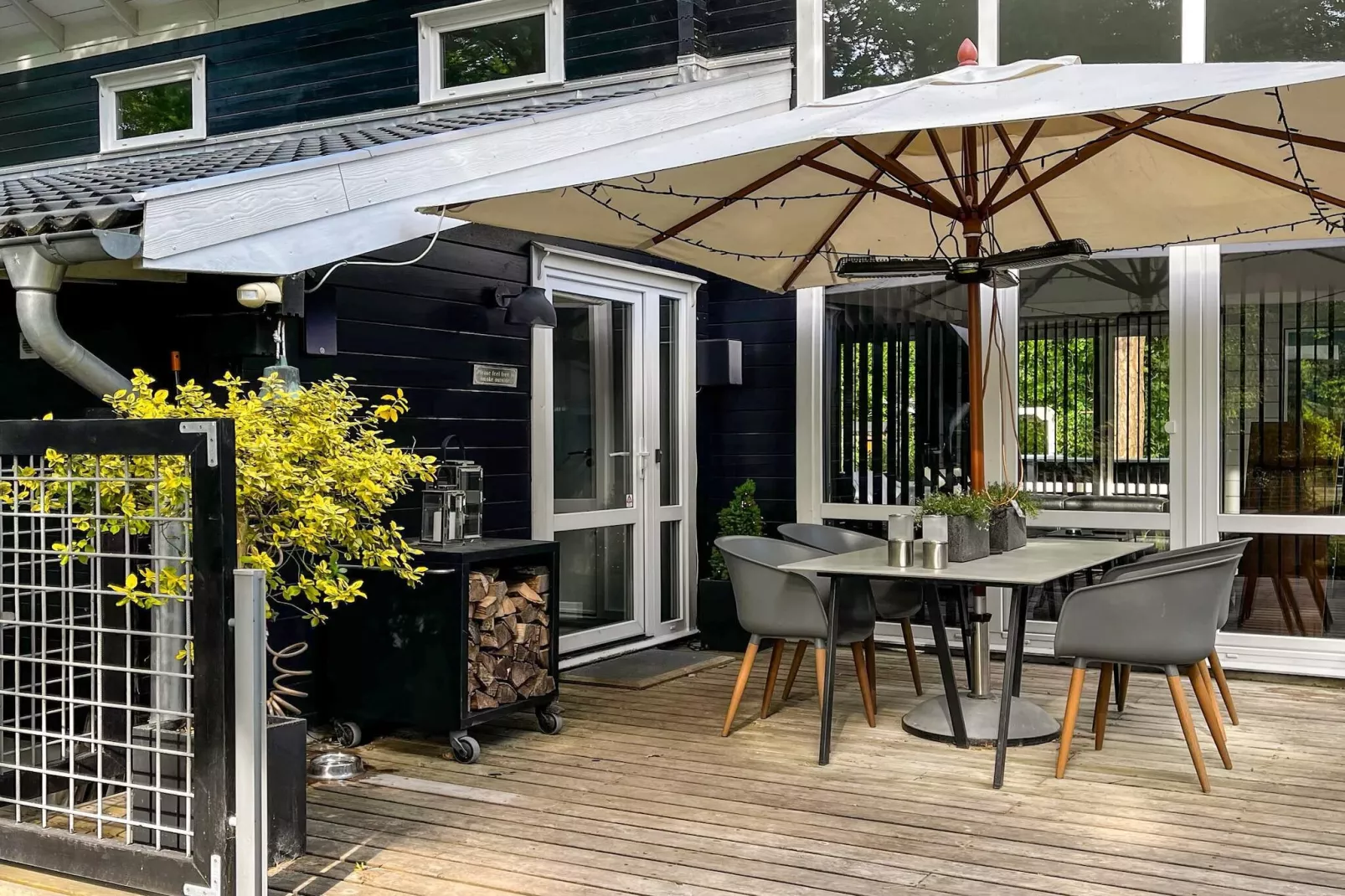 6 persoons vakantie huis in Rønde-Buitenlucht