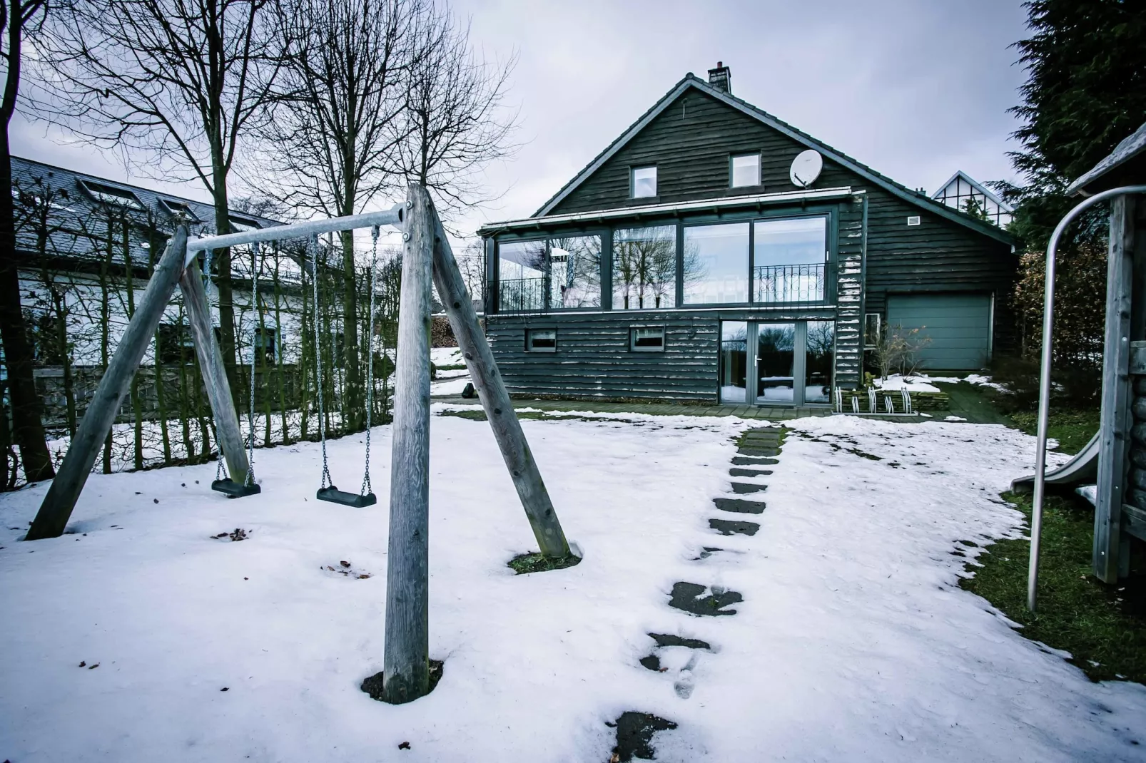 Les Oies-Tuin winter