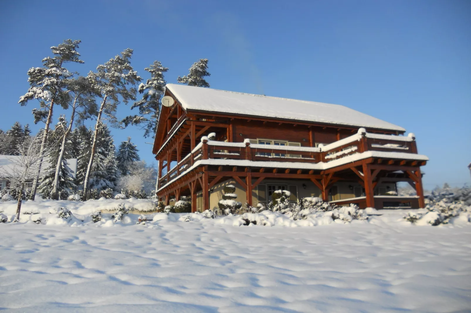 Chalet du Soleil-Exterieur winter