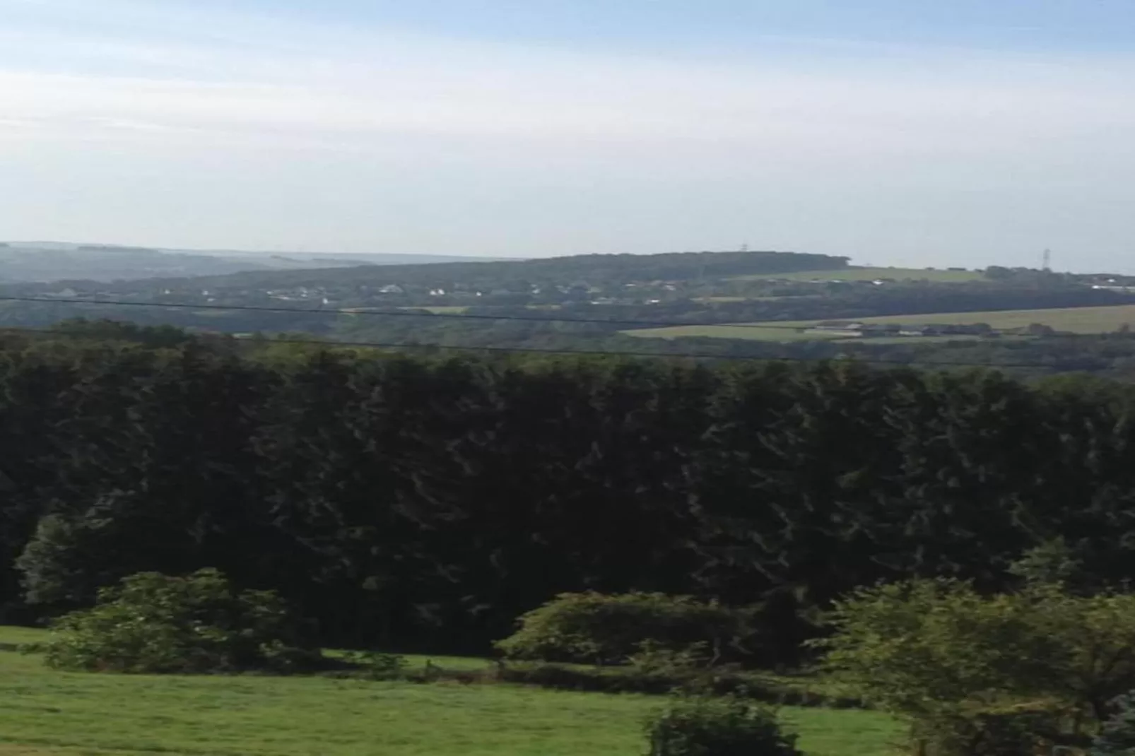 Im Westerwald-Gebieden zomer 20km