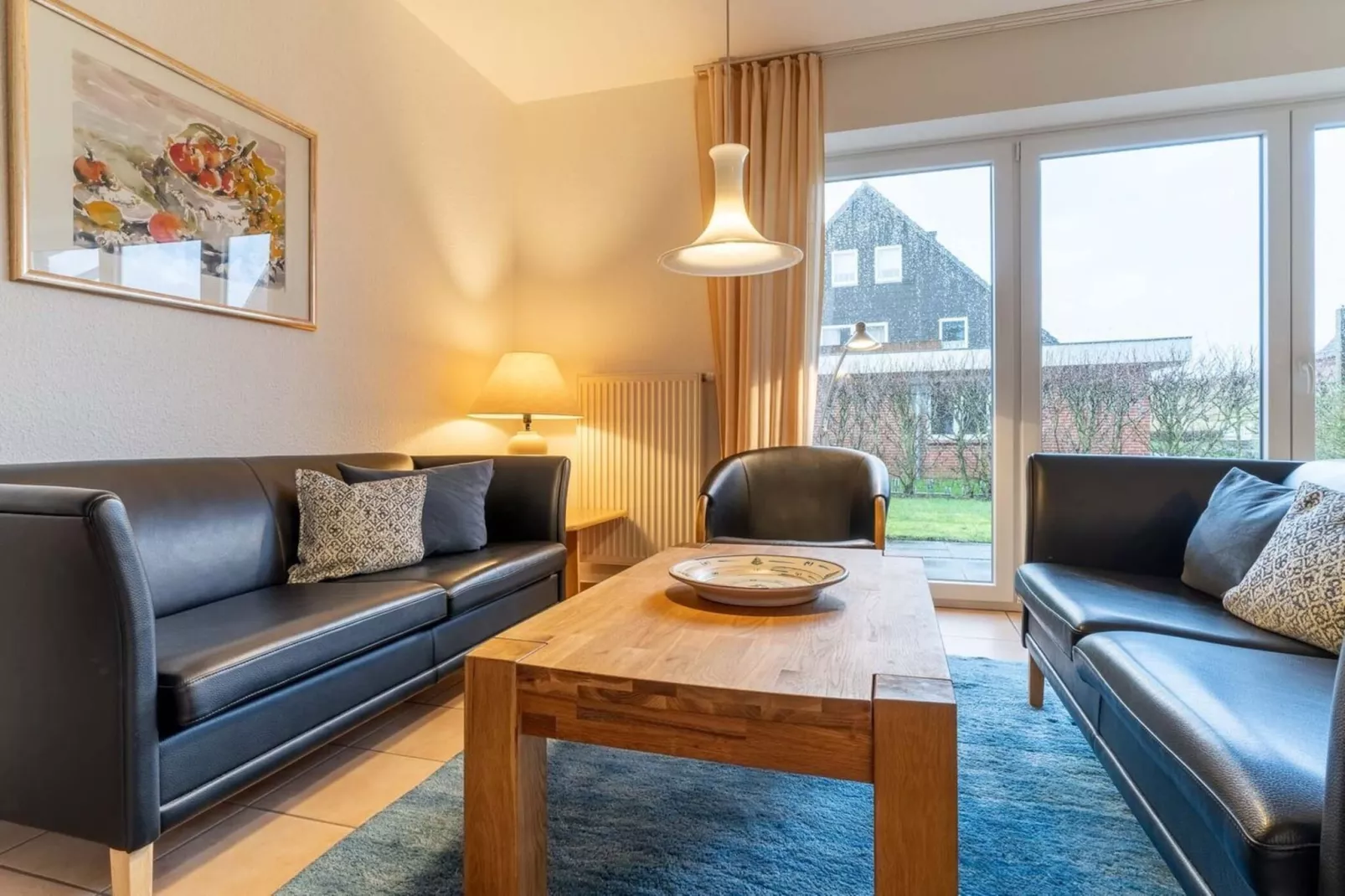 Reihenhaus Deichblick 6 Pers-Woonkamer