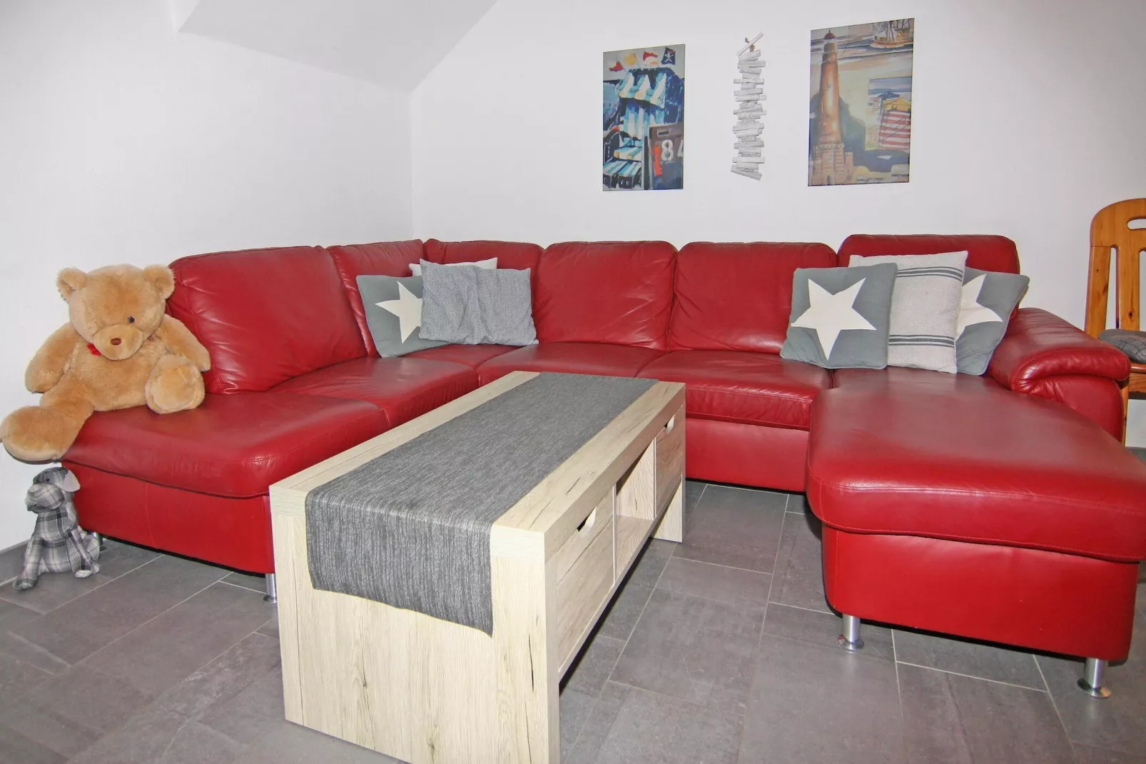 4-Raum über 2 Etagen / 105 m² / W 56b DG 4 P-Woonkamer