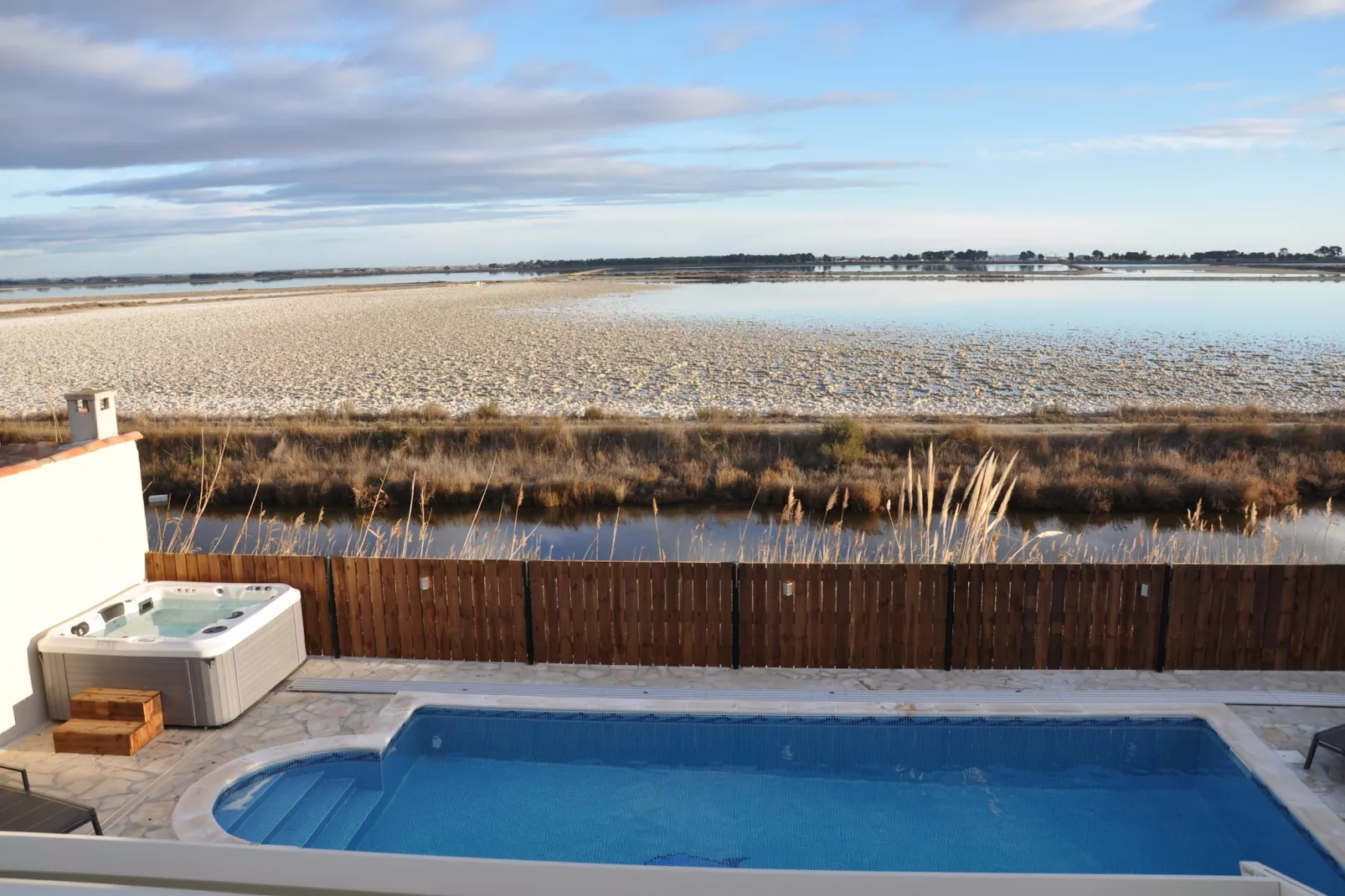 Villa Camargue-Uitzicht zomer