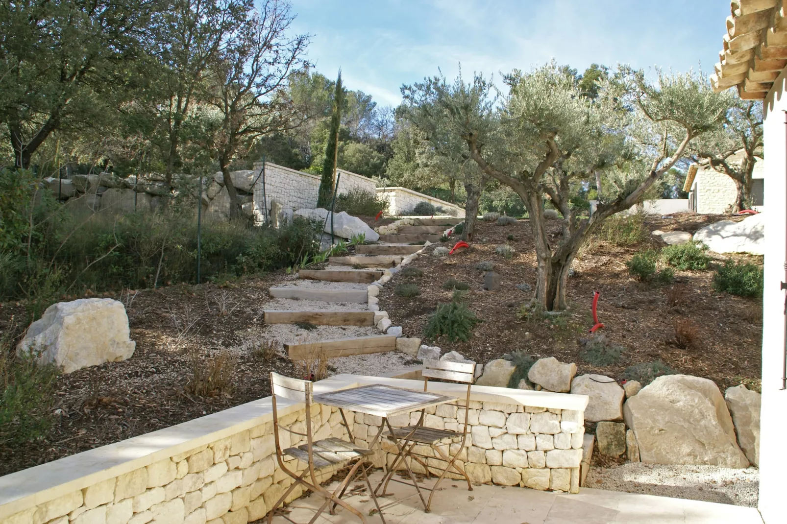 Mazet provencale-Terrasbalkon