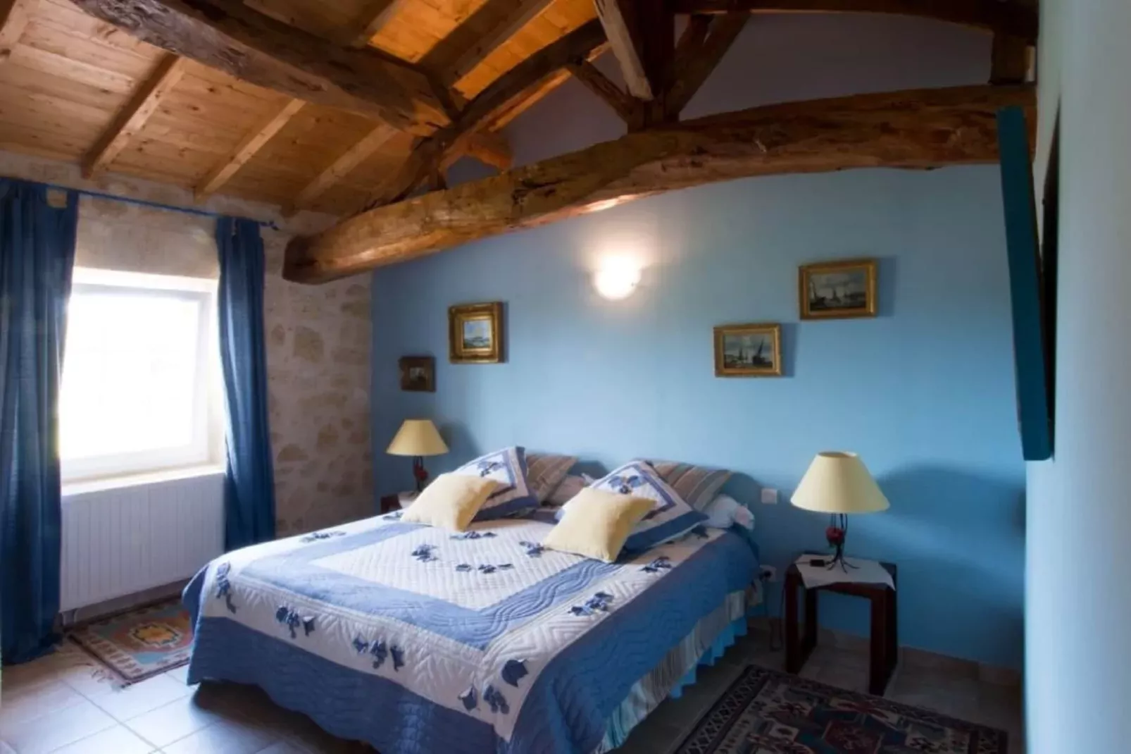 Château la Baronnerie-Slaapkamer