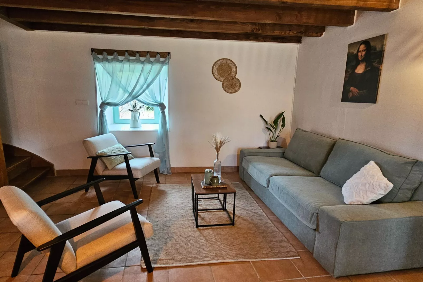 Gîte d'Artisan-Woonkamer