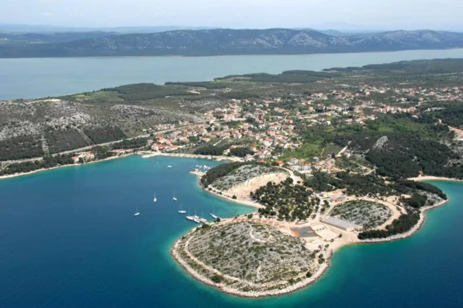 Villa Pištan-Gebieden zomer 20km