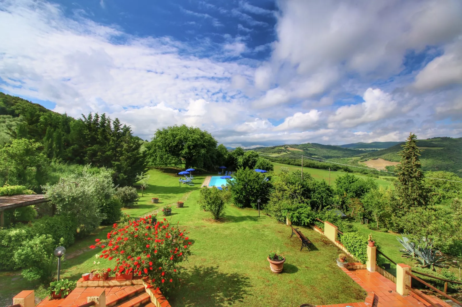 Casa Ginepro-Tuinen zomer
