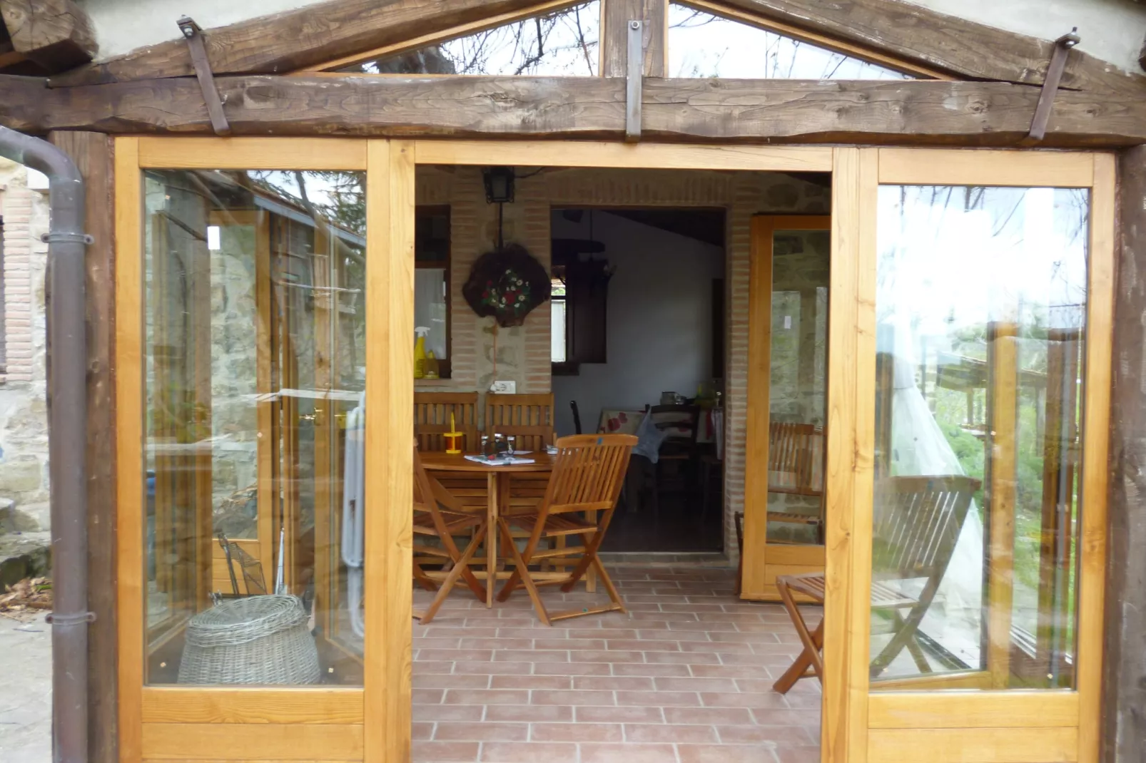 Baita del Por Azzolo-Terrasbalkon