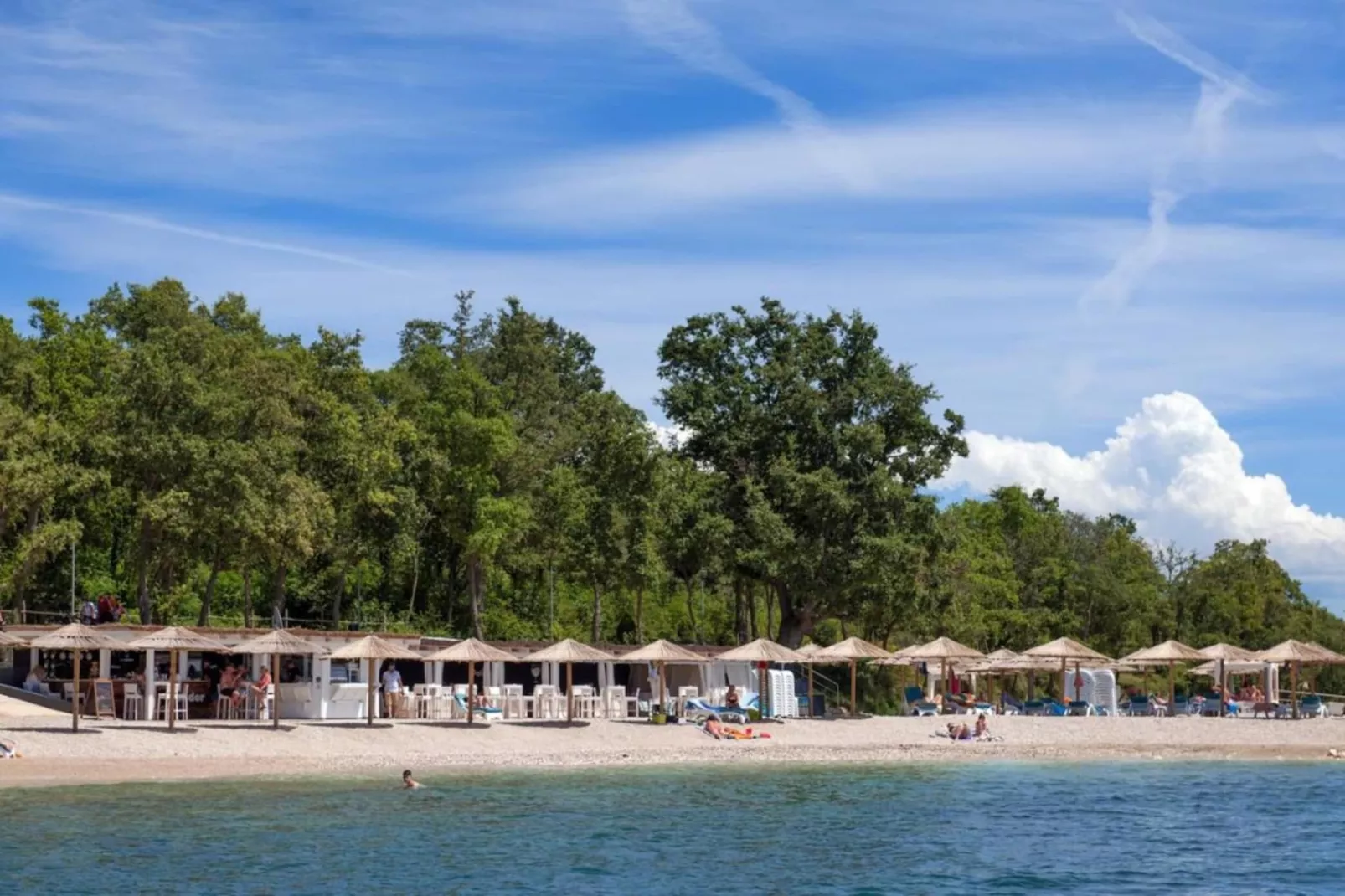 Villa Rosa-Gebieden zomer 20km