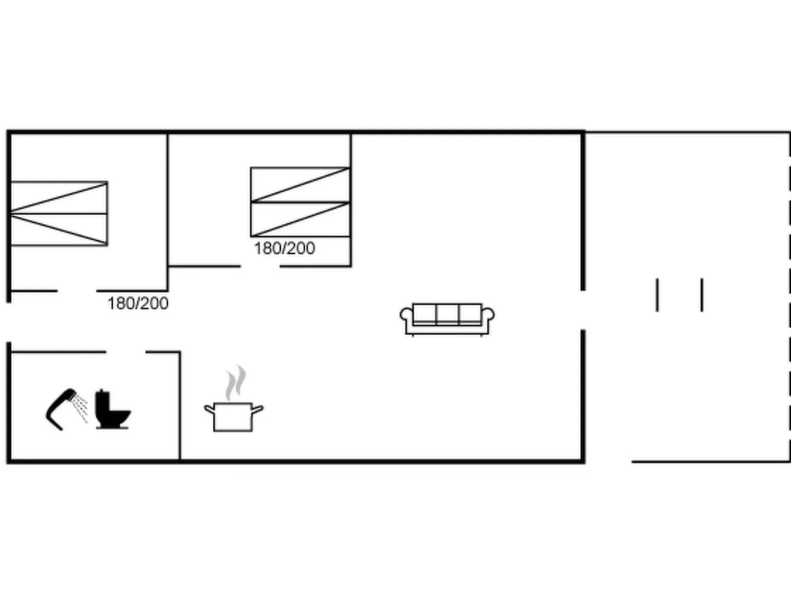 "Hilje" - 350m from the sea-Binnen