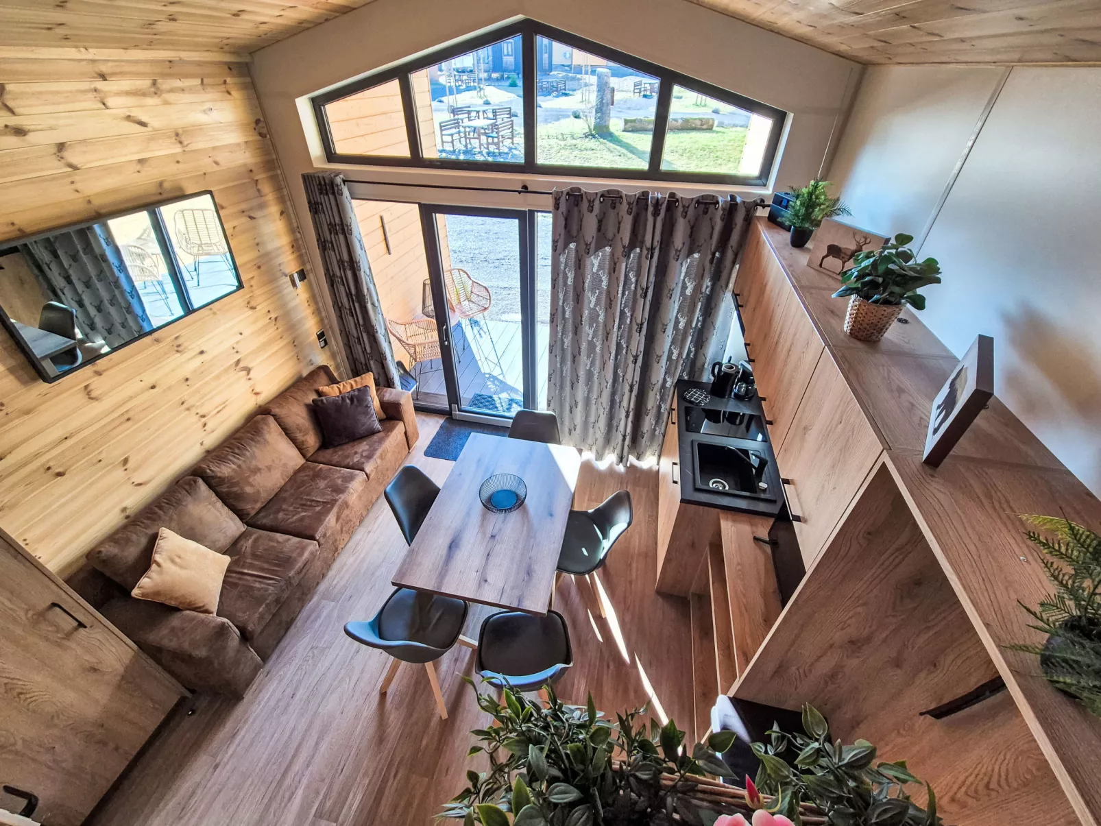 Tiny Haus Glockenalm-Chalet Wendelstein-Binnen