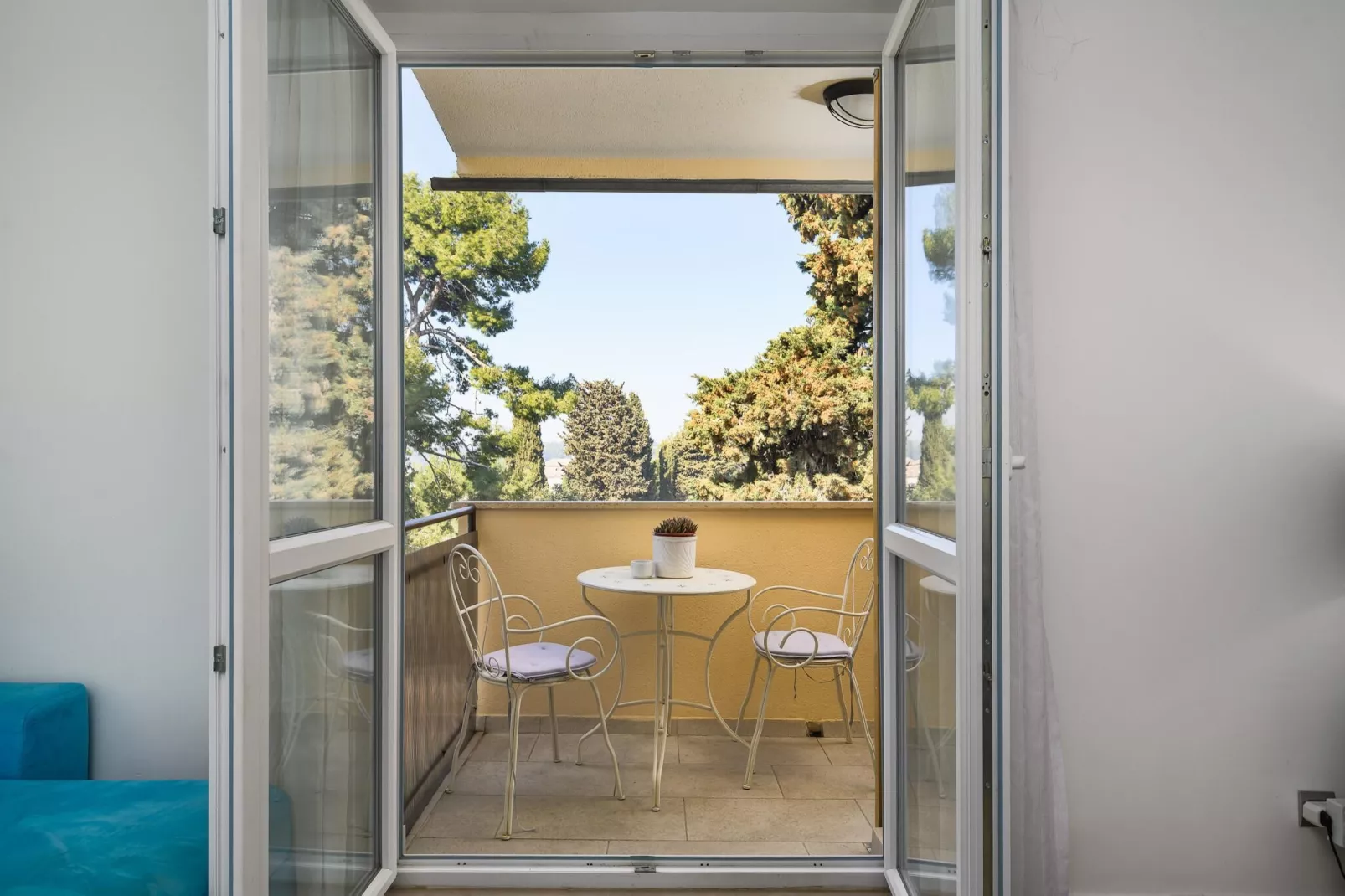 Premium apartment Peschiera Porec-Terrasbalkon