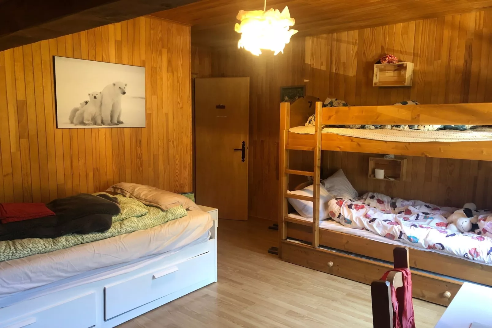 Chalet Ours Blanc ORS NATURE & QUIET 6 Pers-Slaapkamer