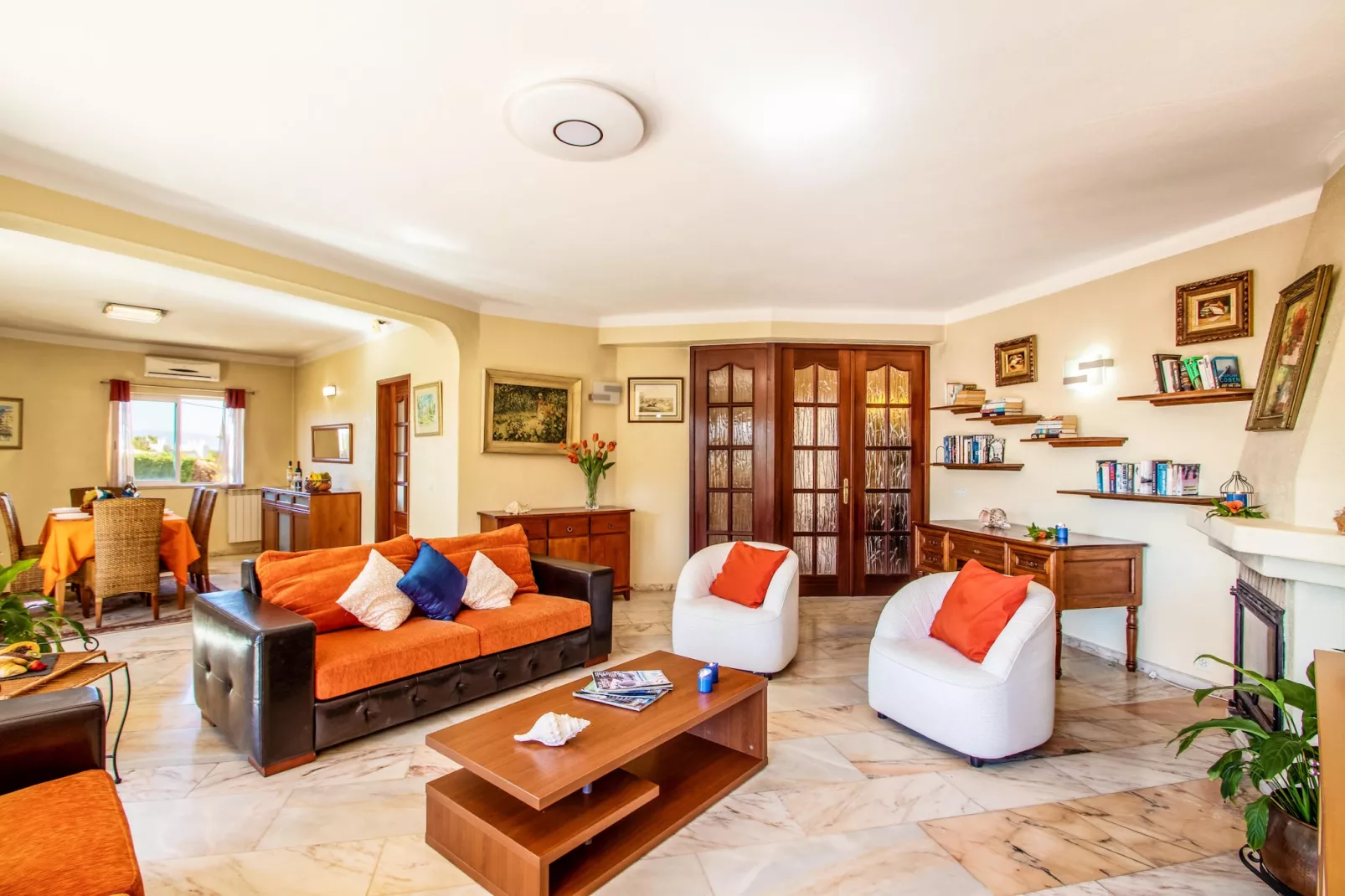 Villa Dominica-Woonkamer