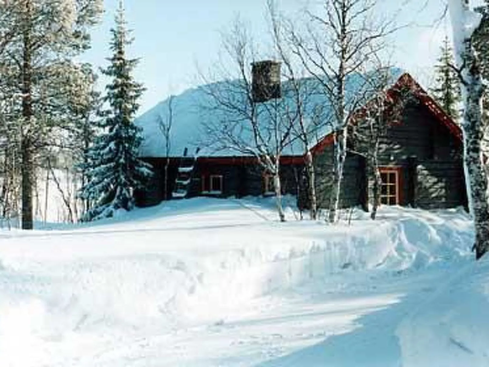 outside
