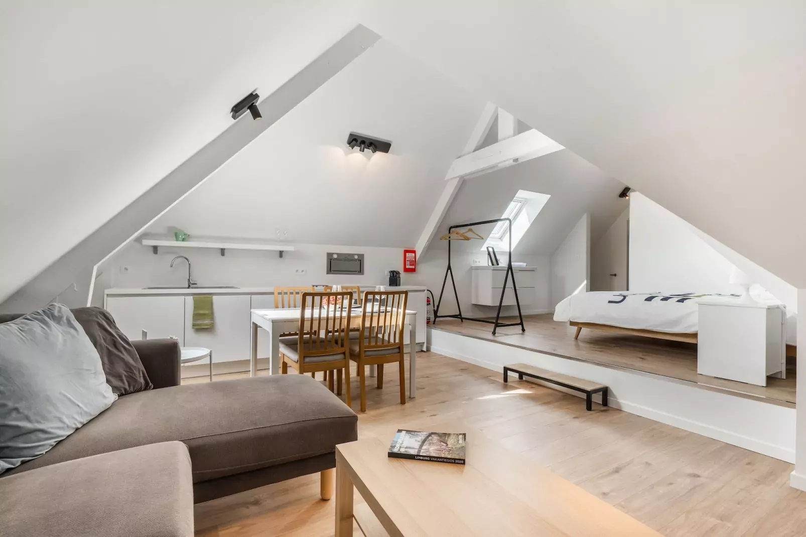 Hoeve Heiligenbron met tweepersoonsstudio-Slaapkamer