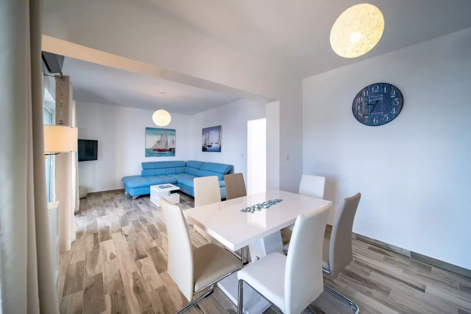 Villa Guliva - Apartment Blue Sea with Sea View-Eetkamer