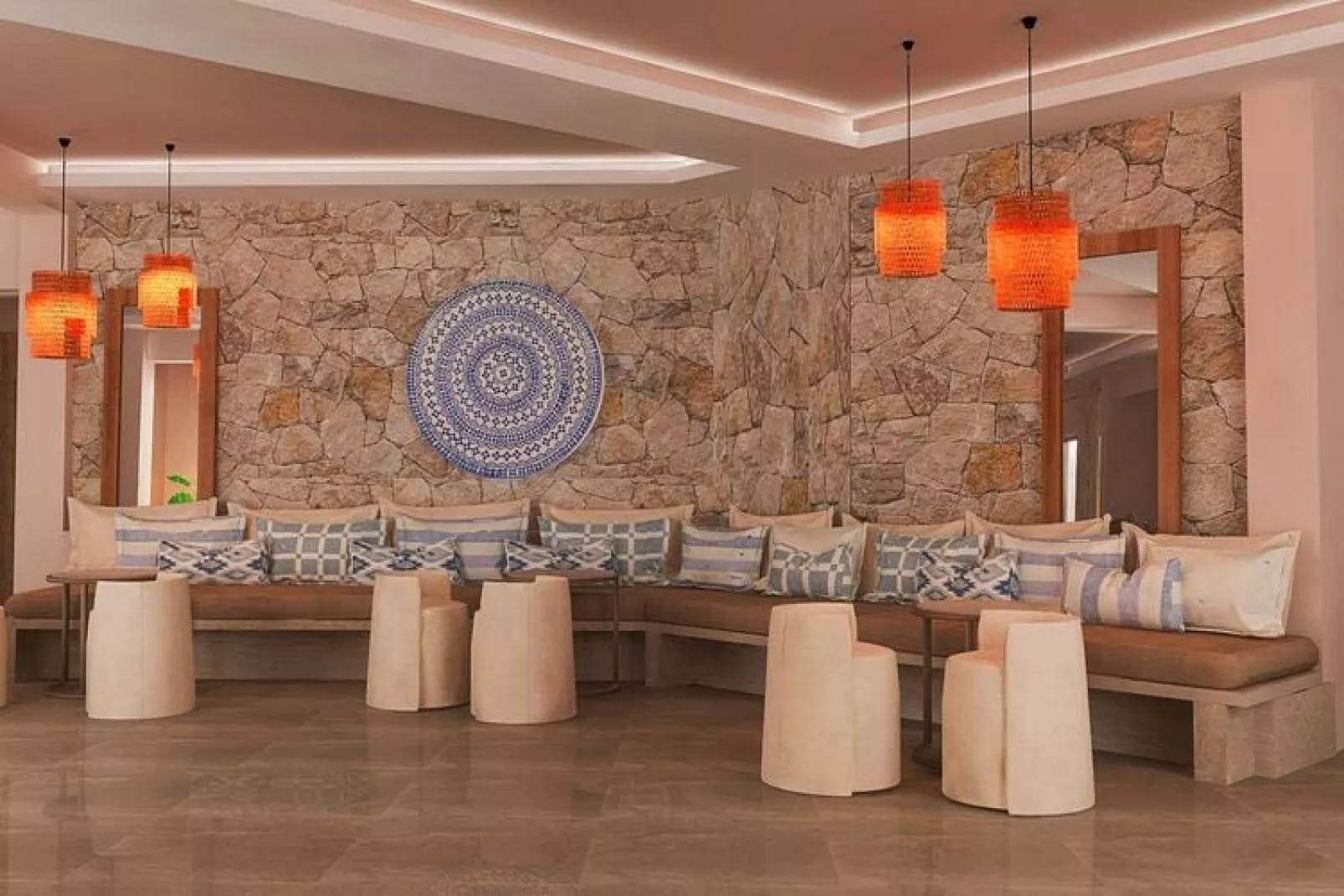 Holiday resort Asteris Village, Gerakini-Junior Suite-Hal-ontvangst